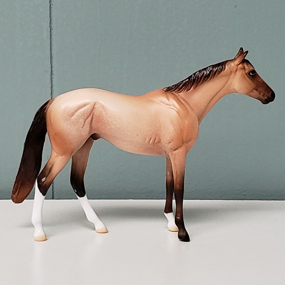 The Boy LE-4 Dappled Buckskin Thoroughbred Chip Velveteen Classic Literature Series By Jess Hamill  CL24