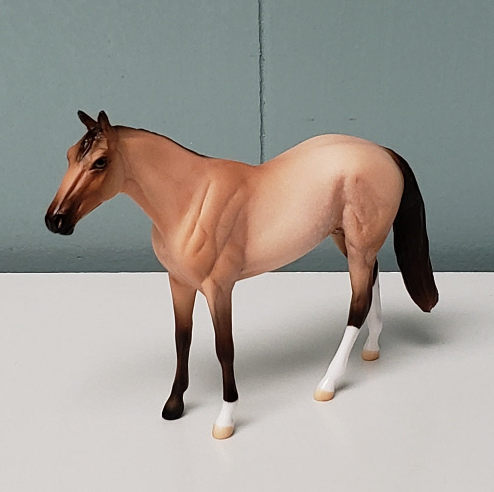 The Boy LE-4 Dappled Buckskin Thoroughbred Chip Velveteen Classic Literature Series By Jess Hamill  CL24