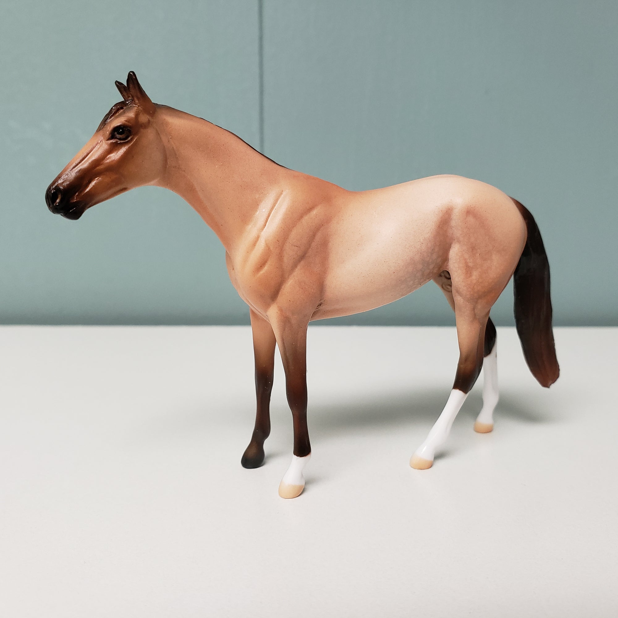 The Boy LE-4 Dappled Buckskin Thoroughbred Chip Velveteen Classic Literature Series By Jess Hamill  CL24