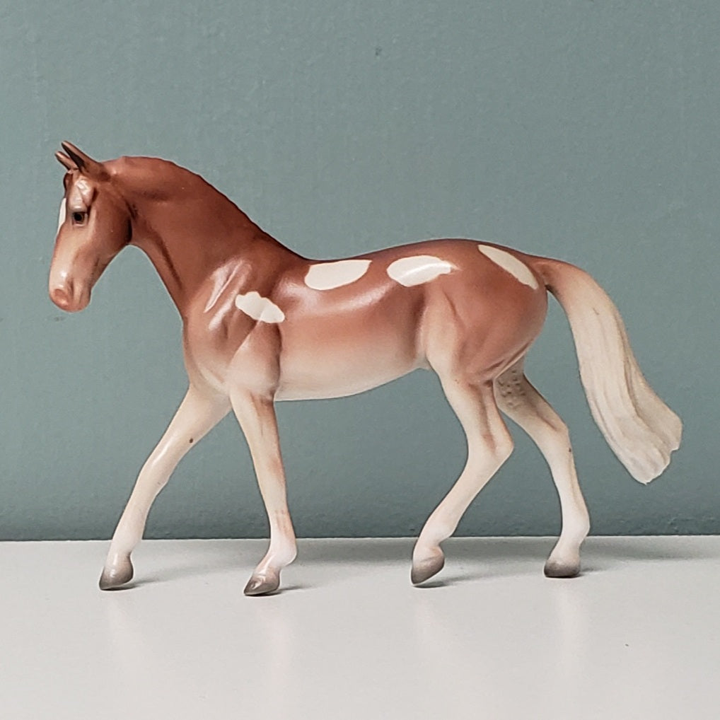 Spotted Velveteen LE-4 Dappled Chestnut Warmblood Chip Velveteen Classic Literature Series By Jess Hamill  CL24