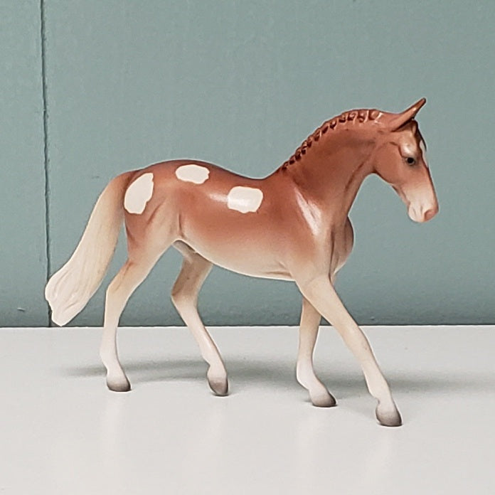 Spotted Velveteen LE-4 Dappled Chestnut Warmblood Chip Velveteen Classic Literature Series By Jess Hamill  CL24