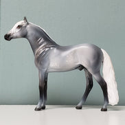 Nanny LE-3 Dappled Grey Andalusian Chip Velveteen Classic Literature Series By Jess Hamill  CL24