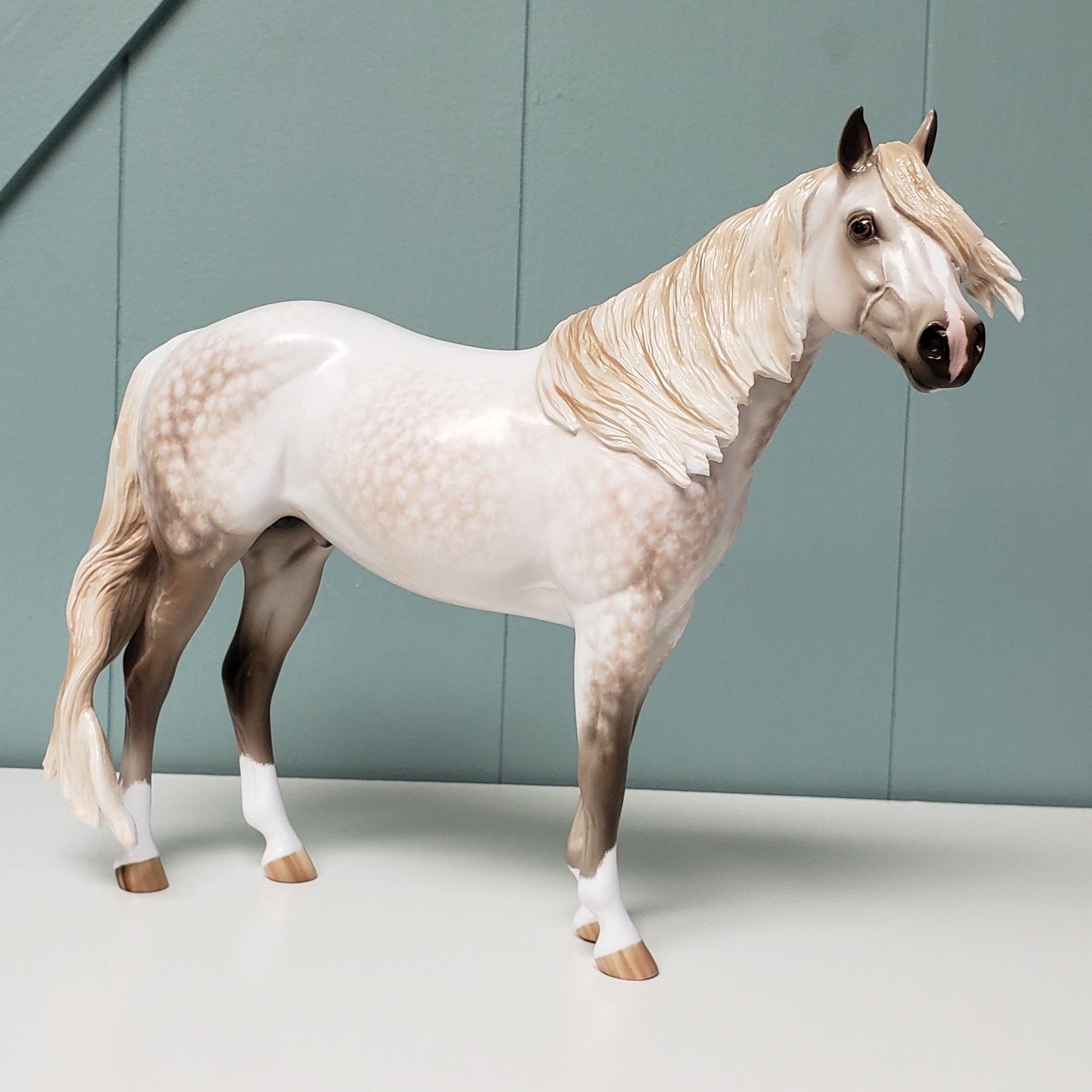 Come Fly With Me OOAK Dappled Rose Grey Custom ISH By Sheryl Leisure - Best Offers 4/16/24