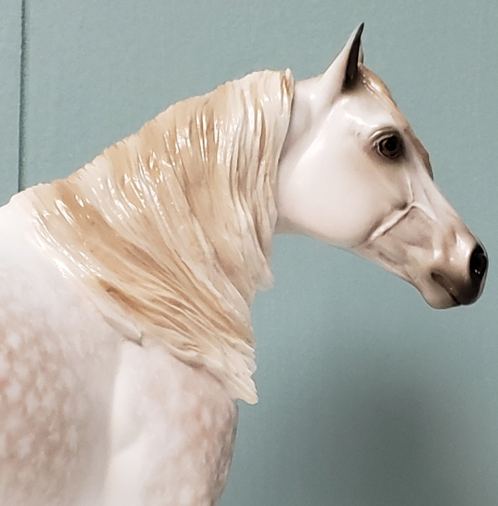 Come Fly With Me OOAK Dappled Rose Grey Custom ISH By Sheryl Leisure - Best Offers 4/16/24