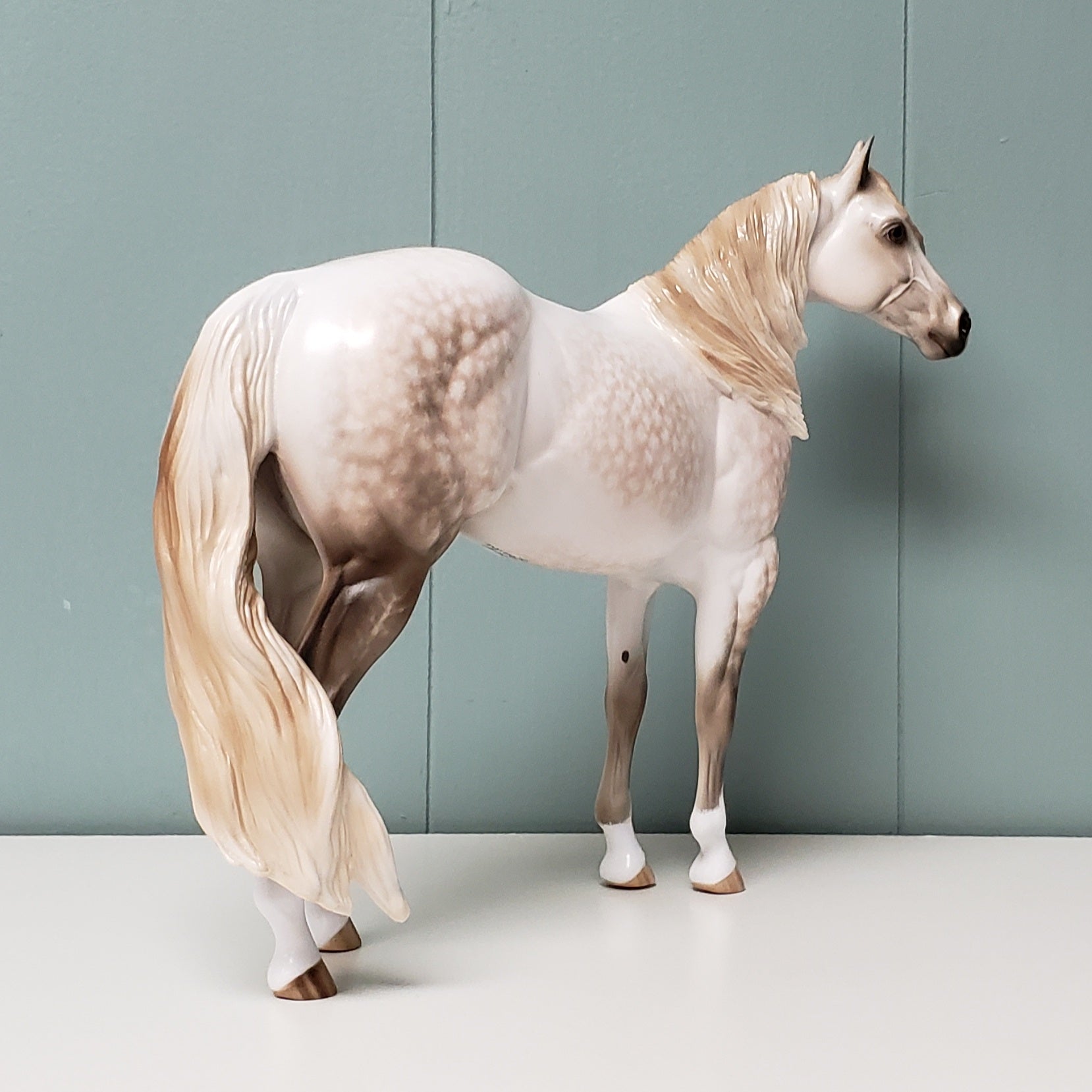 Come Fly With Me OOAK Dappled Rose Grey Custom ISH By Sheryl Leisure - Best Offers 4/16/24