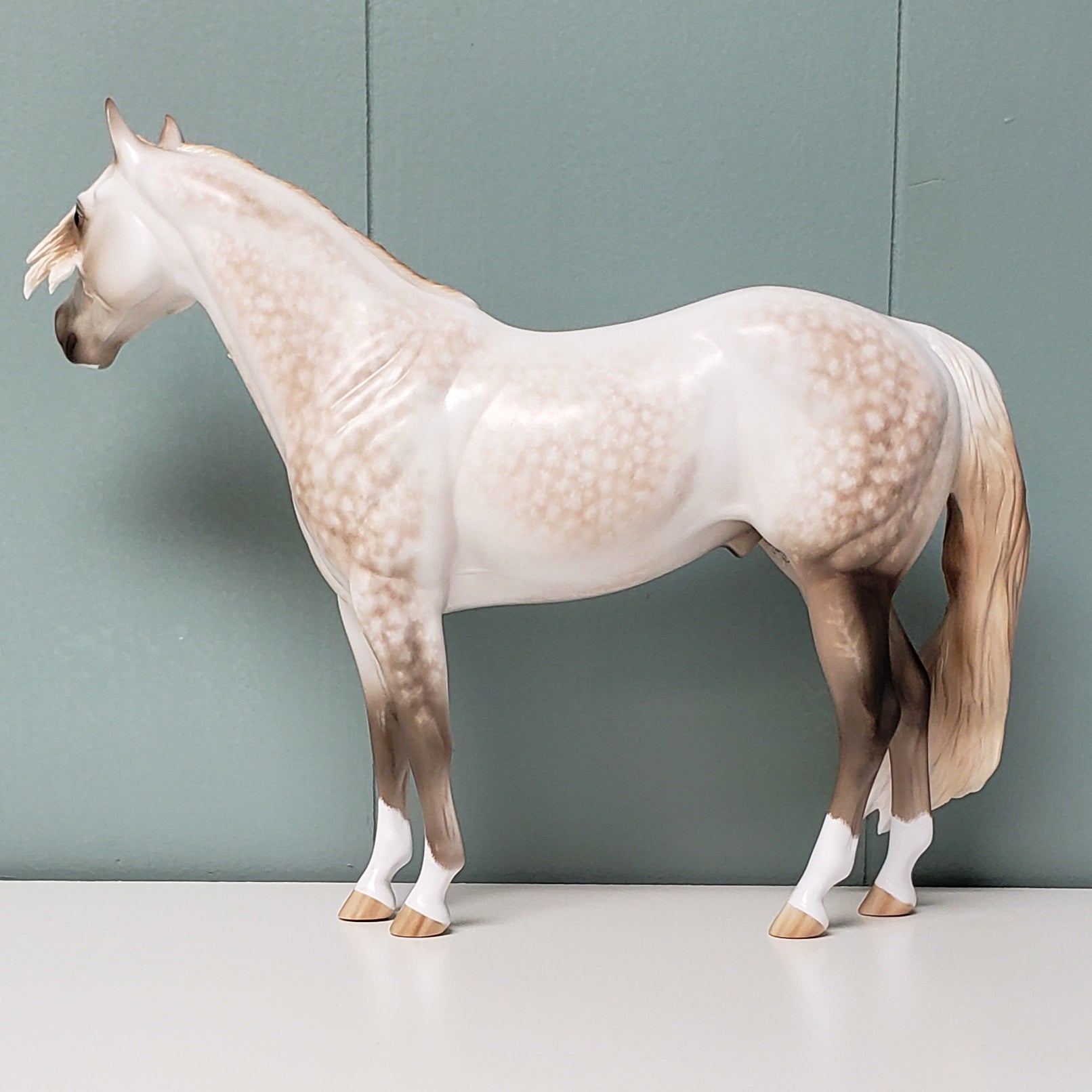 Come Fly With Me OOAK Dappled Rose Grey Custom ISH By Sheryl Leisure - Best Offers 4/16/24