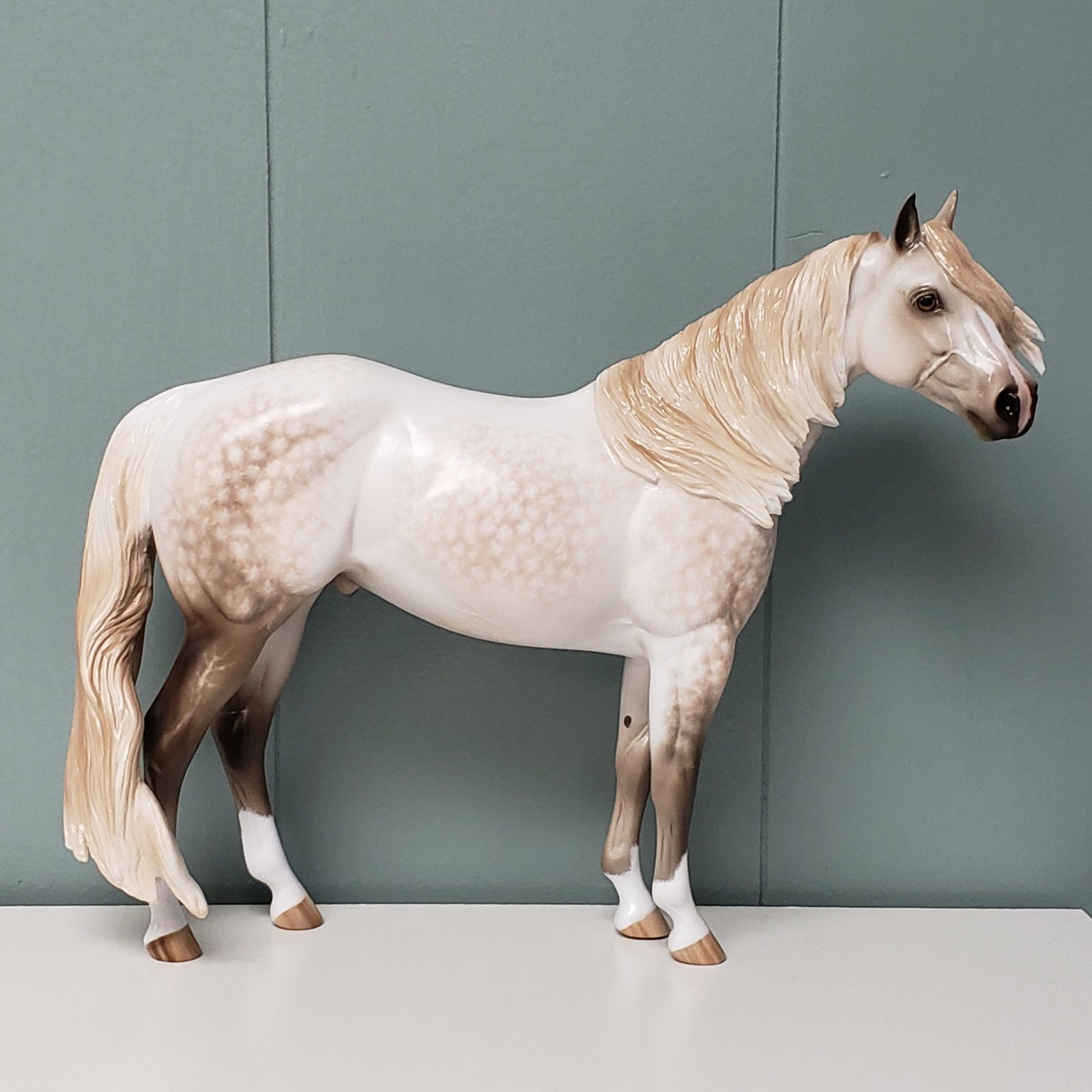 Come Fly With Me OOAK Dappled Rose Grey Custom ISH By Sheryl Leisure - Best Offers 4/16/24