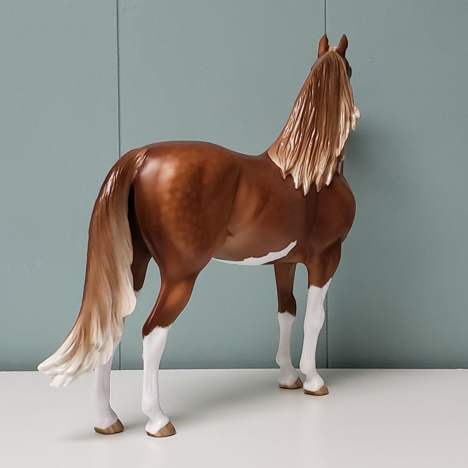 Summer Wind OOAK Dappled Chestnut Overo Custom Morgan By Sheryl Leisure - Best Offers 4/16/24