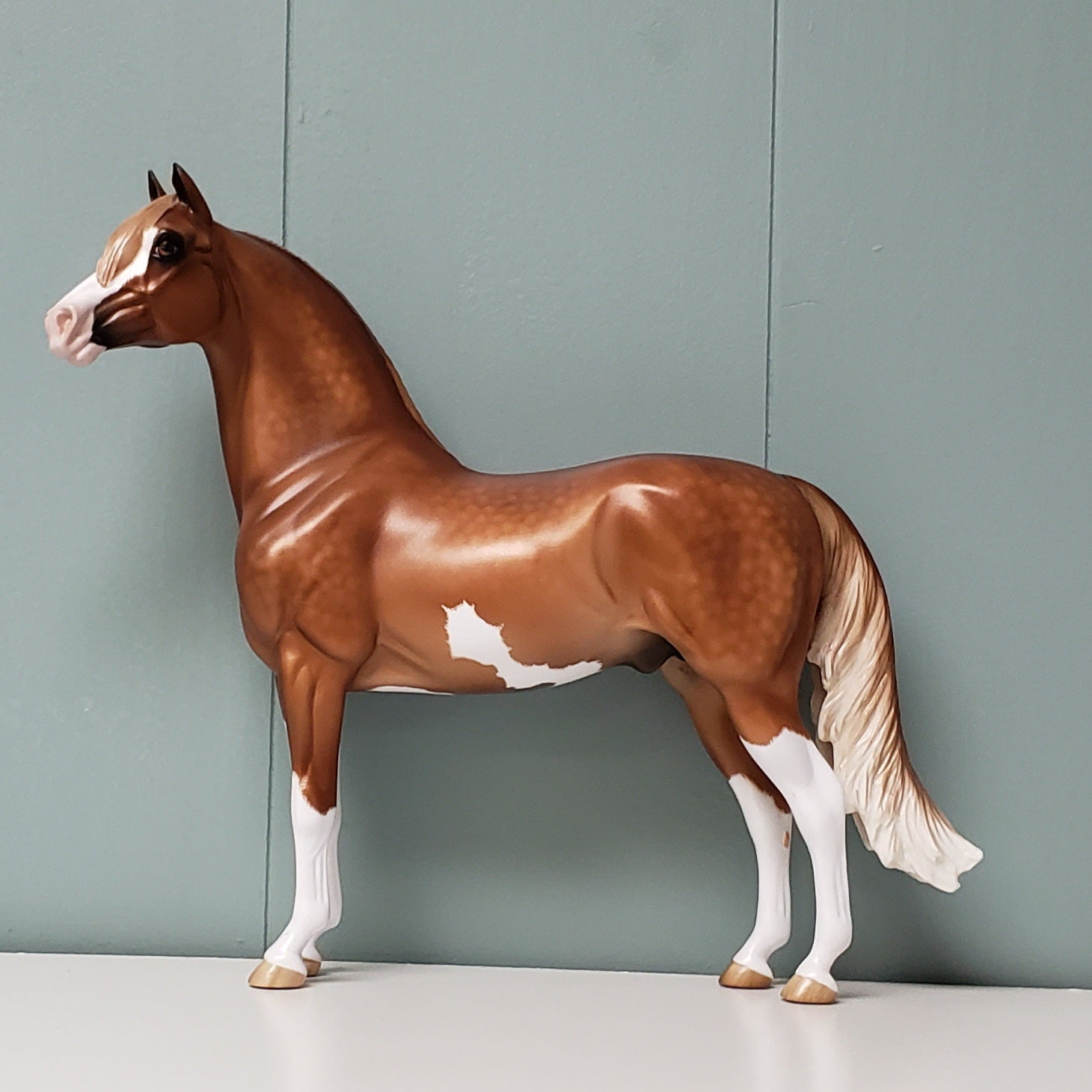 Summer Wind OOAK Dappled Chestnut Overo Custom Morgan By Sheryl Leisure - Best Offers 4/16/24