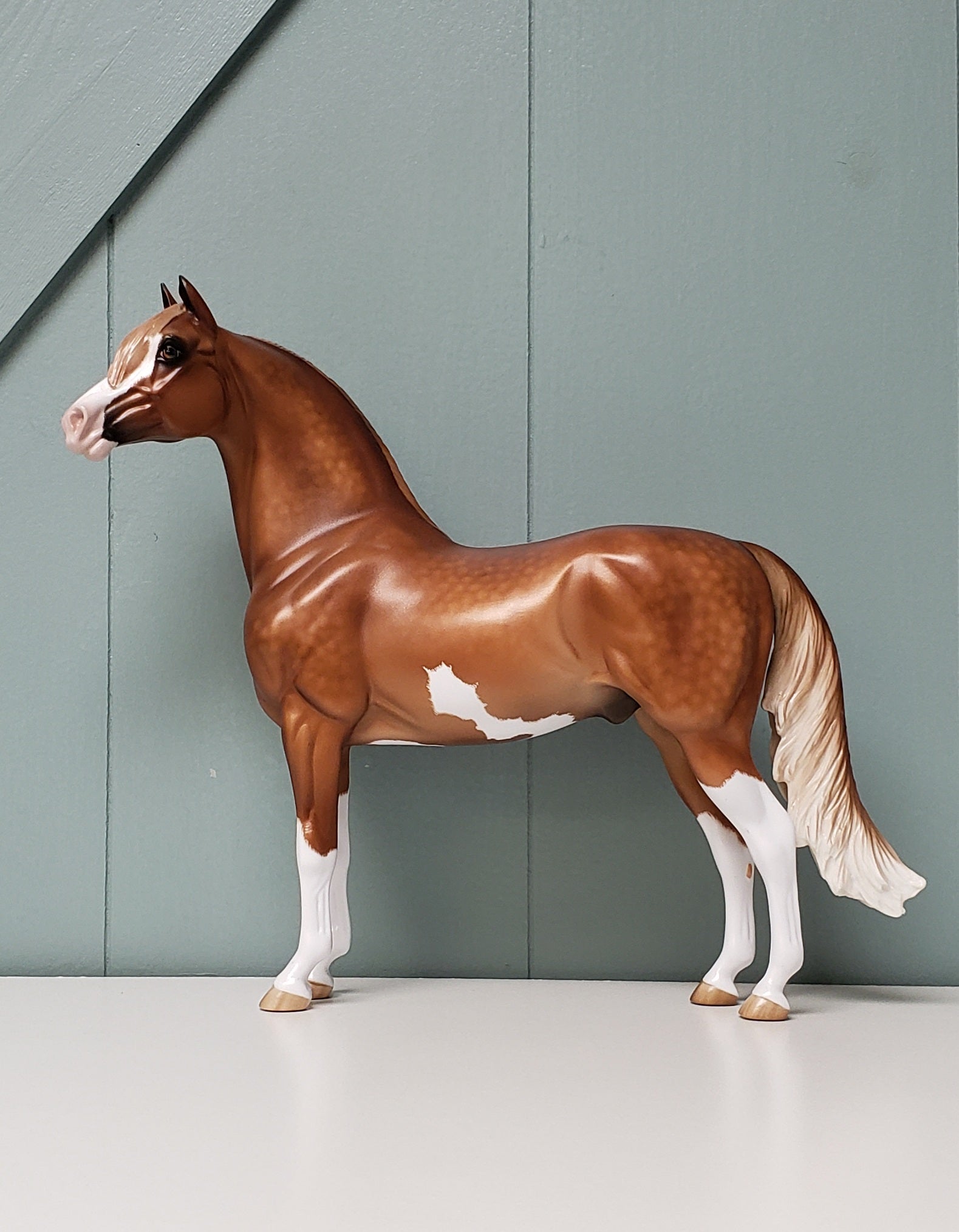 Summer Wind OOAK Dappled Chestnut Overo Custom Morgan By Sheryl Leisure - Best Offers 4/16/24