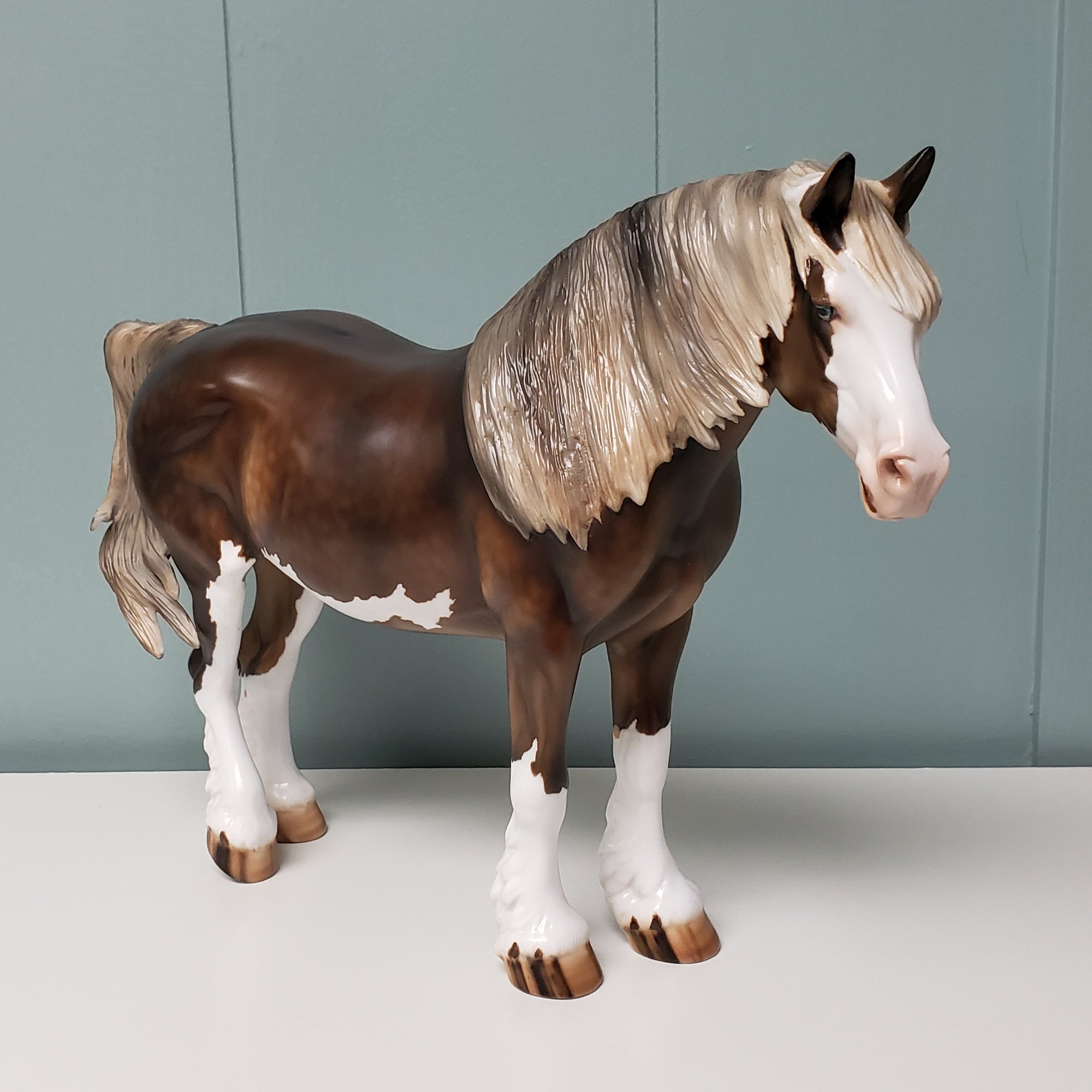 Carys OOAK Dappled Silver Bay Heavy Draft By Julie Keim - Best Offers 4/16/24