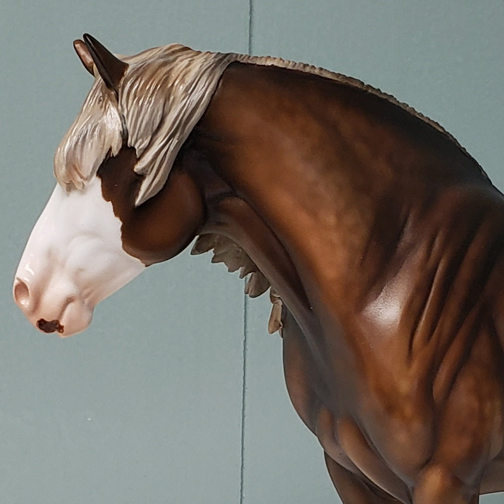 Carys OOAK Dappled Silver Bay Heavy Draft By Julie Keim - Best Offers 4/16/24