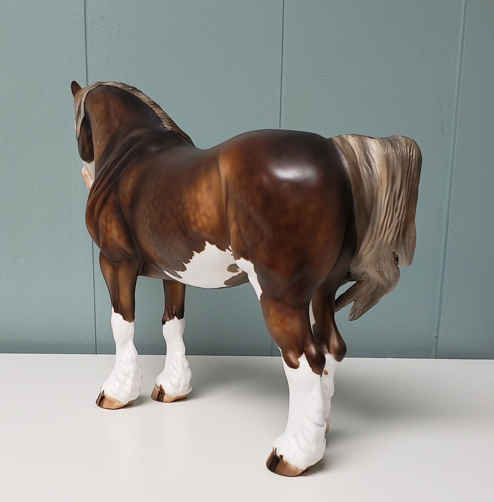 Carys OOAK Dappled Silver Bay Heavy Draft By Julie Keim - Best Offers 4/16/24