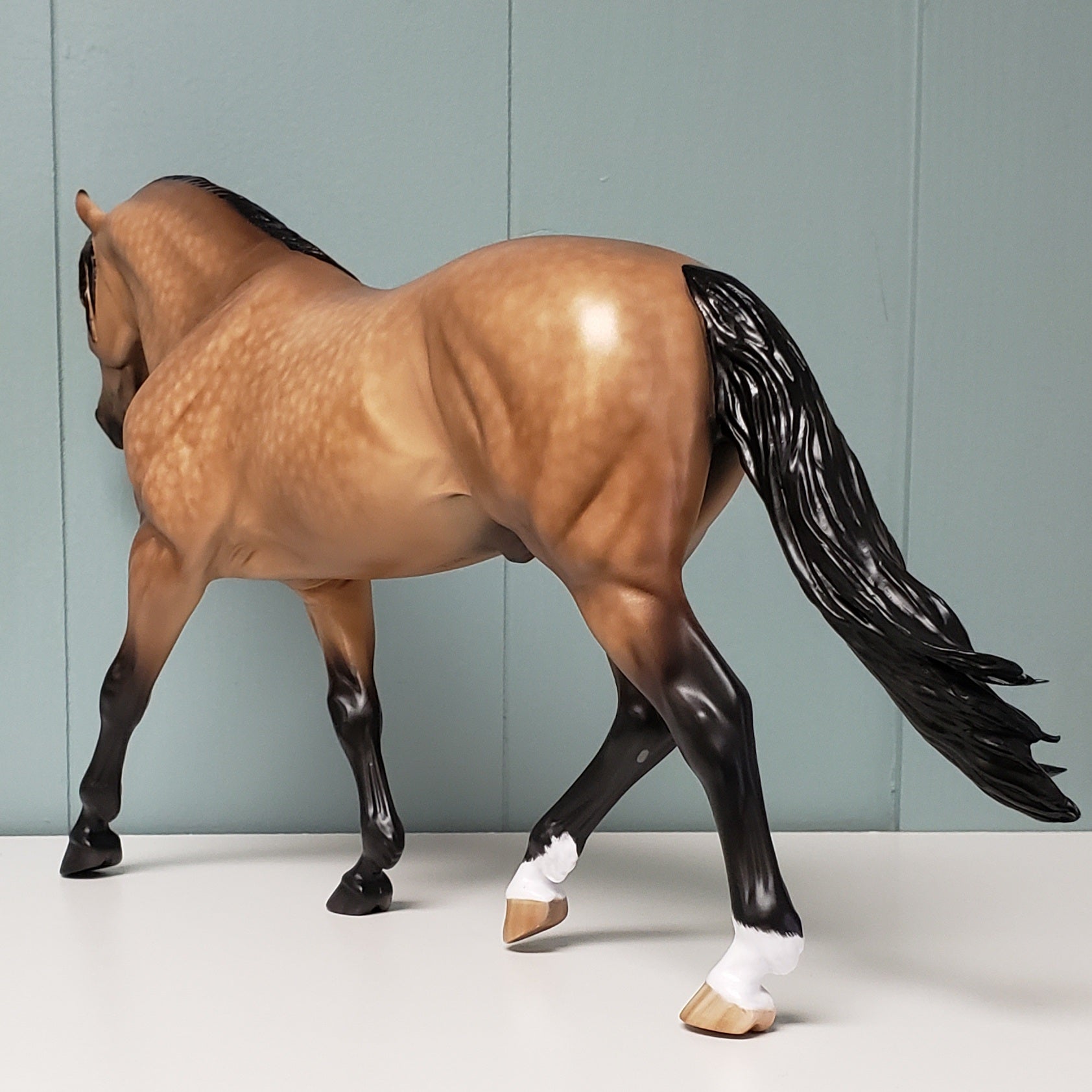 Quando OOAK Dappled Buckskin Custom Irish Draught By Sheryl Leisure - Best Offers 4/16/24