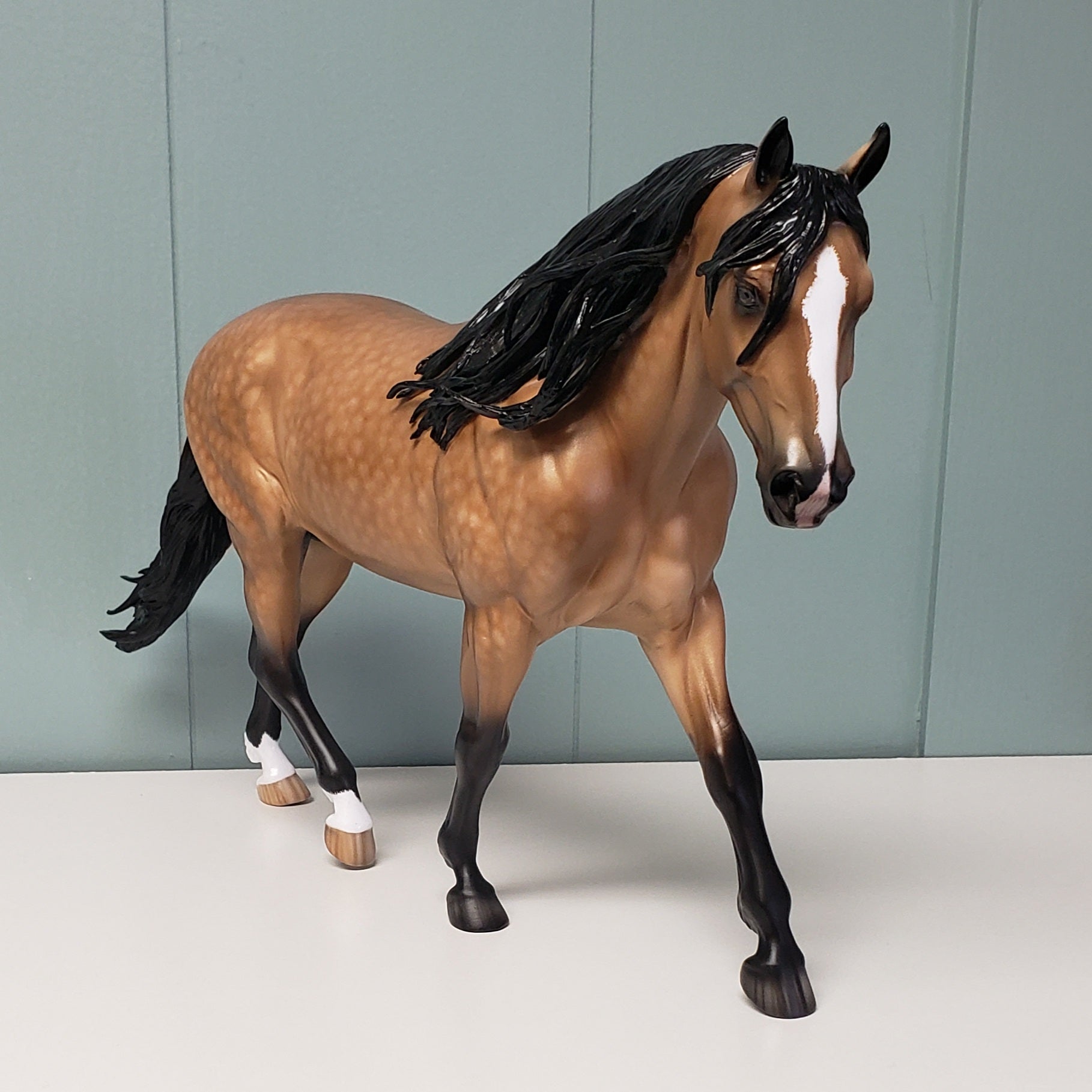 Quando OOAK Dappled Buckskin Custom Irish Draught By Sheryl Leisure - Best Offers 4/16/24