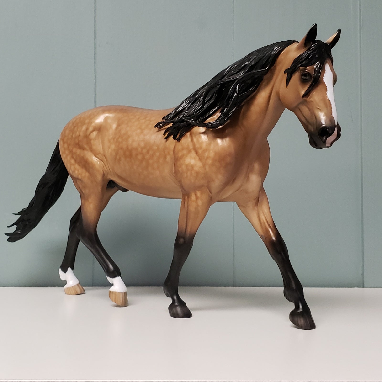 Quando OOAK Dappled Buckskin Custom Irish Draught By Sheryl Leisure - Best Offers 4/16/24