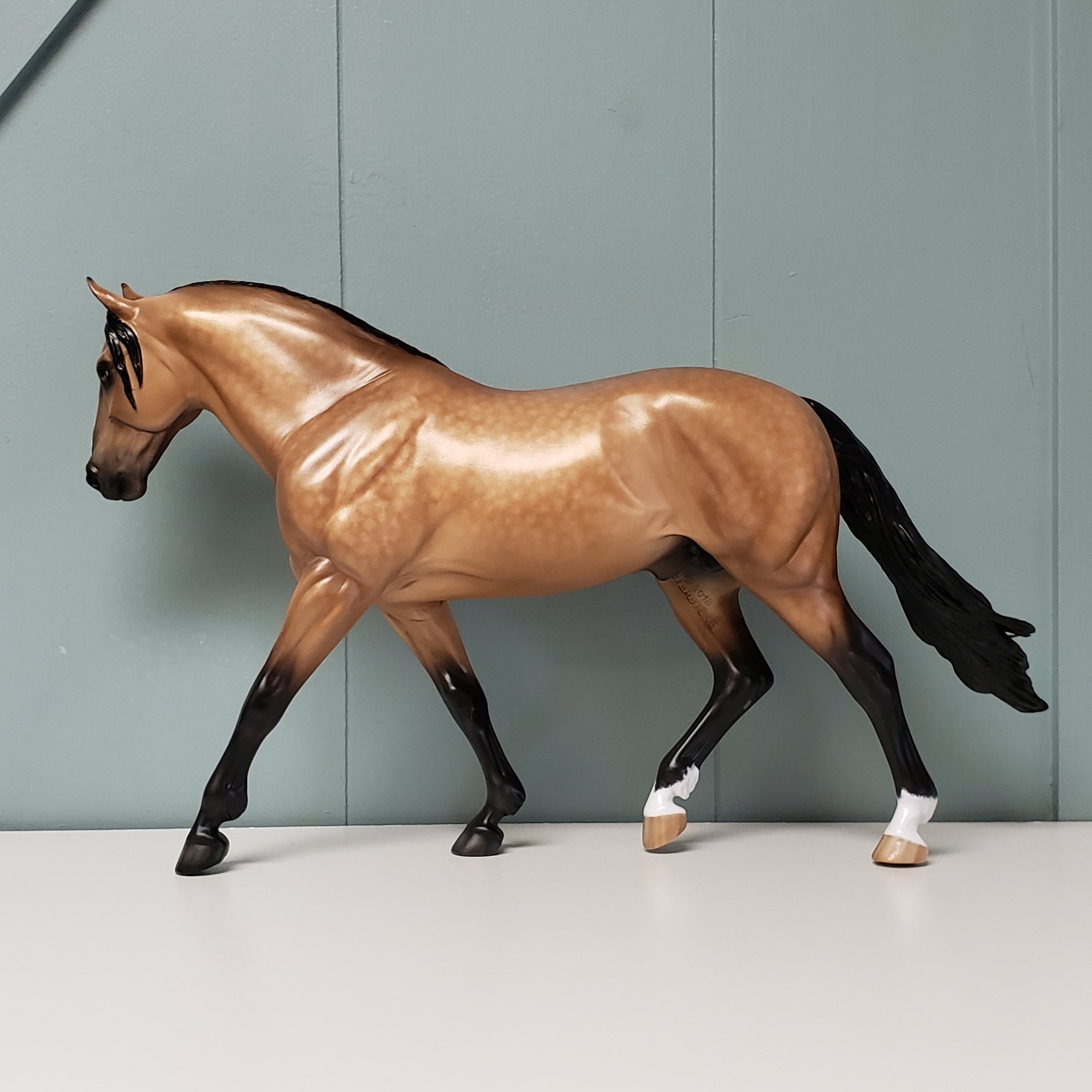 Quando OOAK Dappled Buckskin Custom Irish Draught By Sheryl Leisure - Best Offers 4/16/24