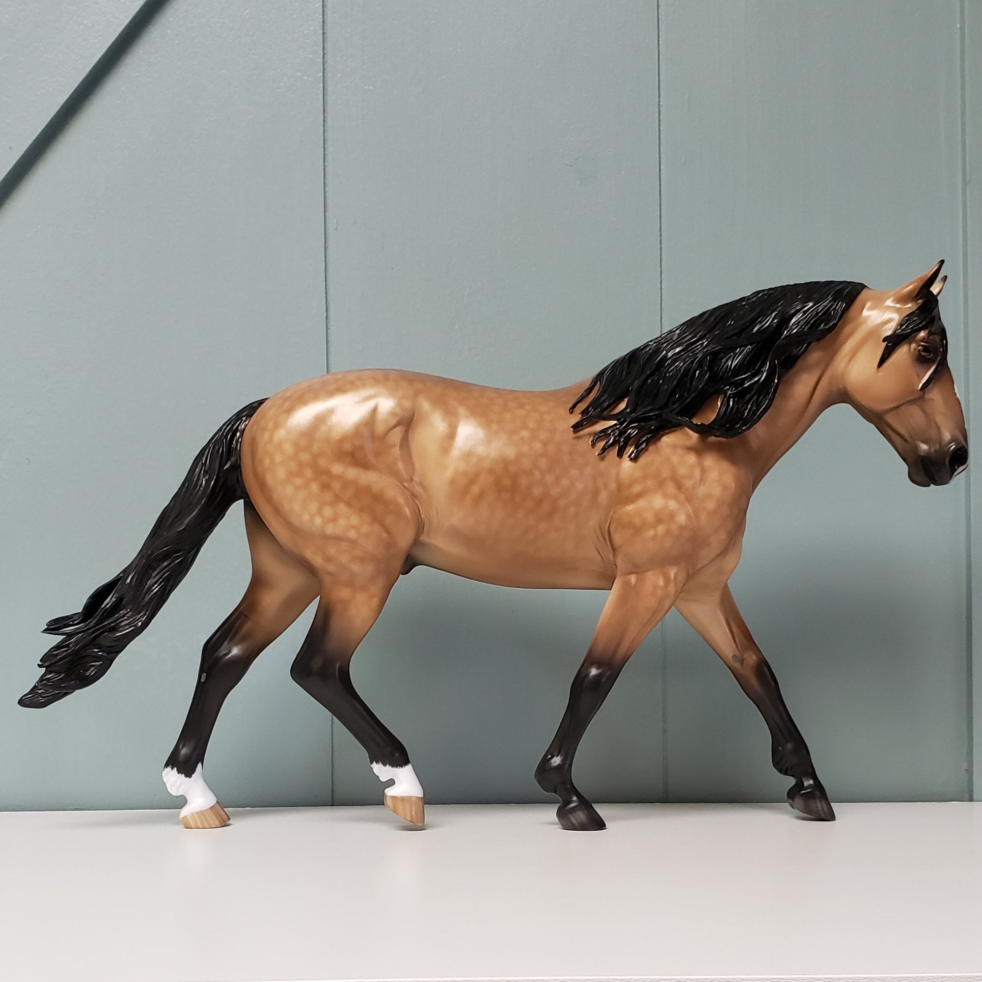 Quando OOAK Dappled Buckskin Custom Irish Draught By Sheryl Leisure - Best Offers 4/16/24