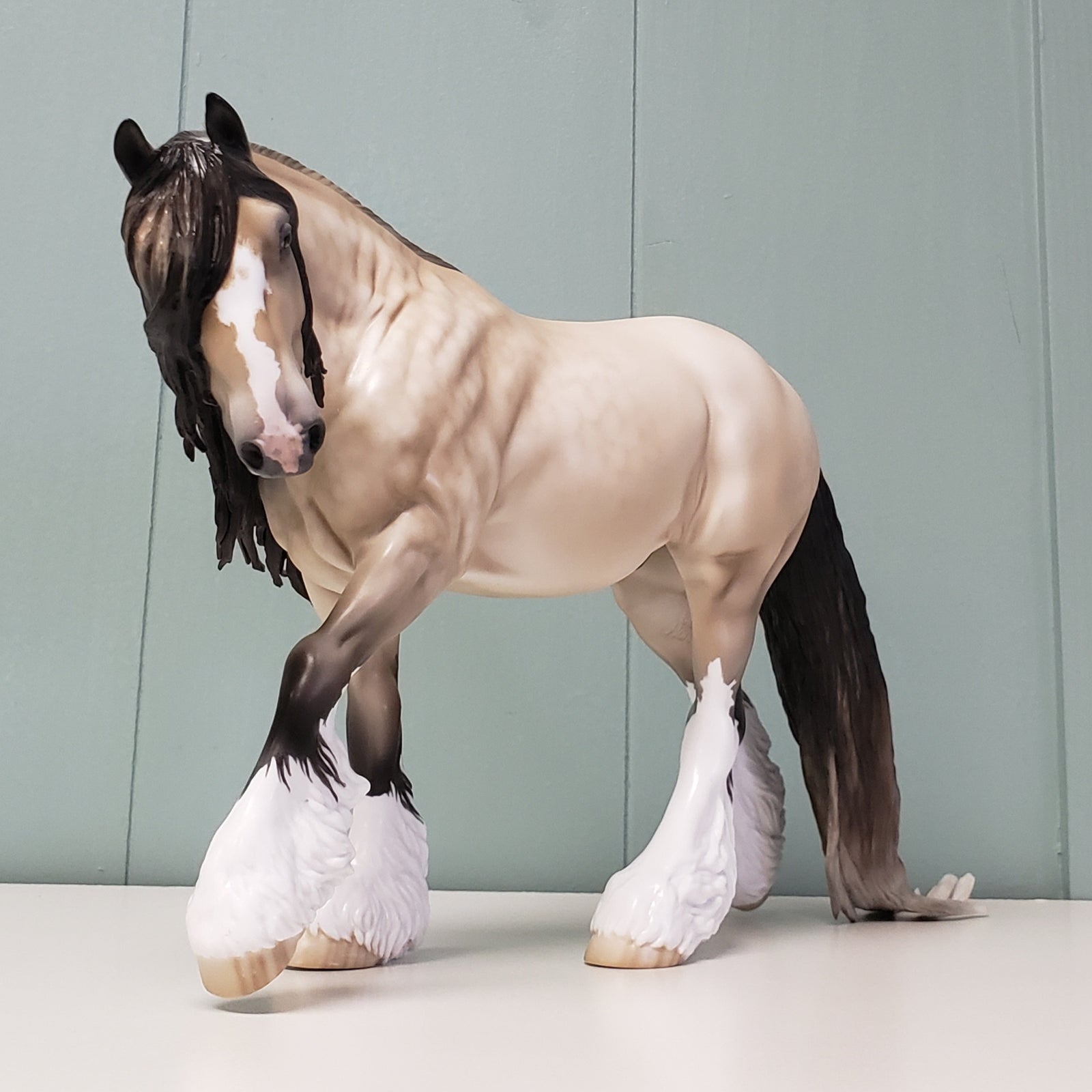 Lionize OOAK Dappled Buckskin Custom Irish Cob By Jess Hamill - Best Offers 4/16/24