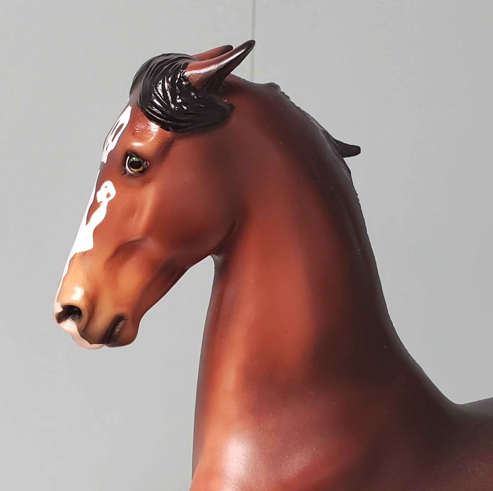 Fairer Than Thou LE-9 Snow White&#39;s Evil Witch LE Dappled Bay Deco Pinned Ear Saddlebred Mare By Ellen Robbins Fairy Tale Series - Pre Order - FTL24