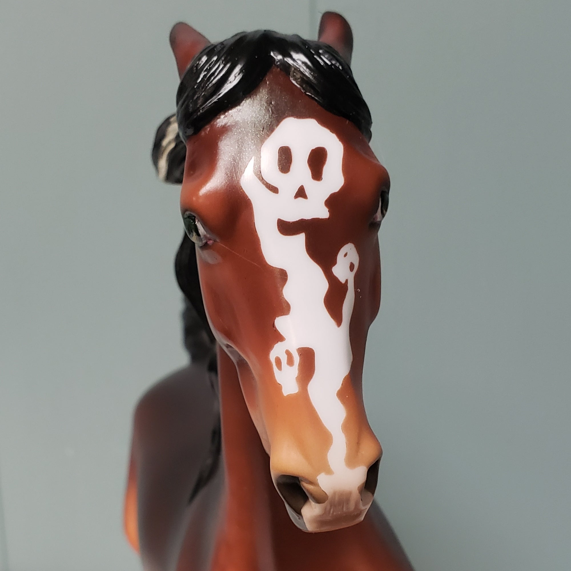 Fairer Than Thou LE-9 Snow White&#39;s Evil Witch LE Dappled Bay Deco Pinned Ear Saddlebred Mare By Ellen Robbins Fairy Tale Series - Pre Order - FTL24