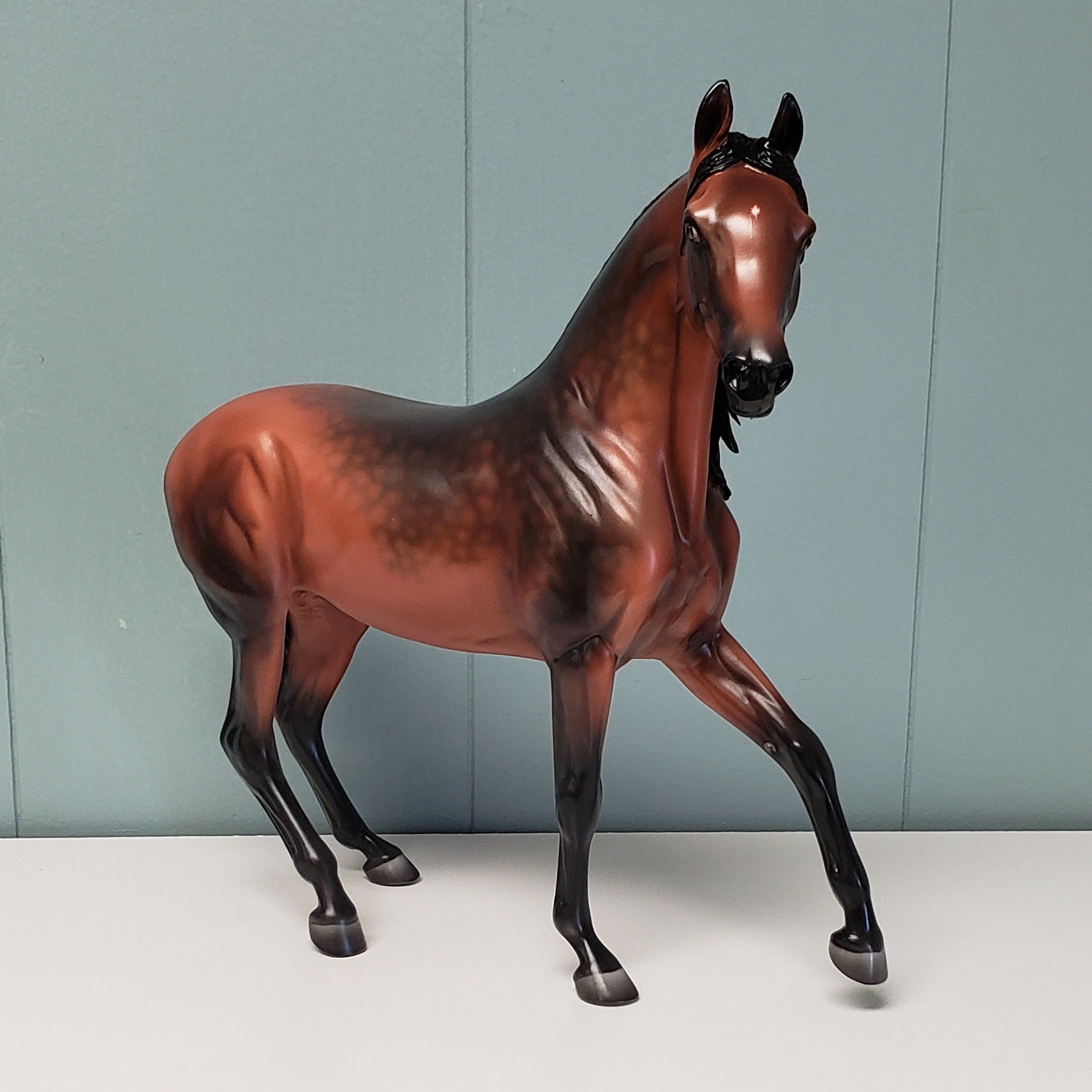 Red Lady OOAK Dappled Sooty Bay Custom Arab Mare By Ashley Palmer - Best Offer 4/23/24