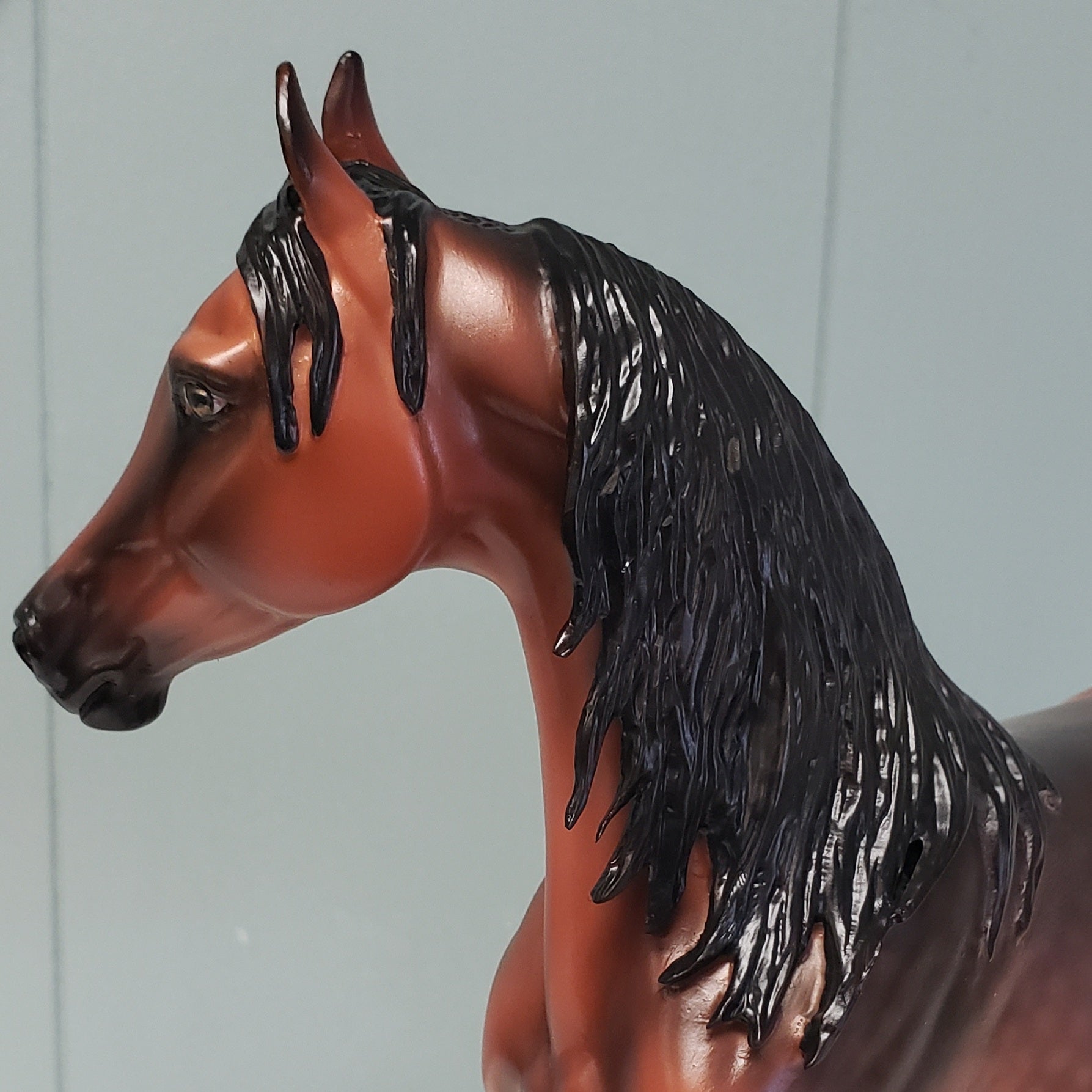 Red Lady OOAK Dappled Sooty Bay Custom Arab Mare By Ashley Palmer - Best Offer 4/23/24