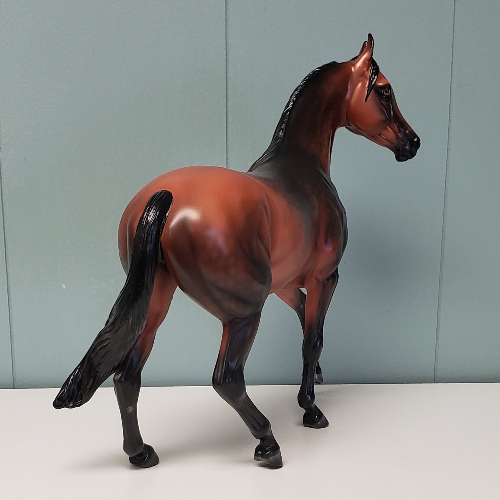Red Lady OOAK Dappled Sooty Bay Custom Arab Mare By Ashley Palmer - Best Offer 4/23/24