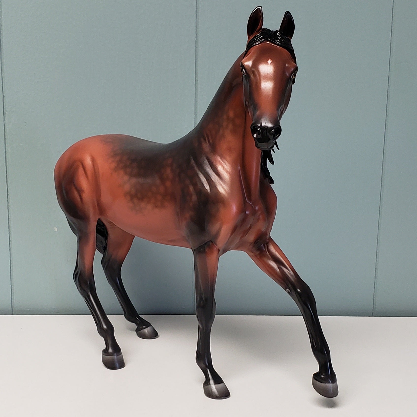 Red Lady OOAK Dappled Sooty Bay Custom Arab Mare By Ashley Palmer - Best Offer 4/23/24