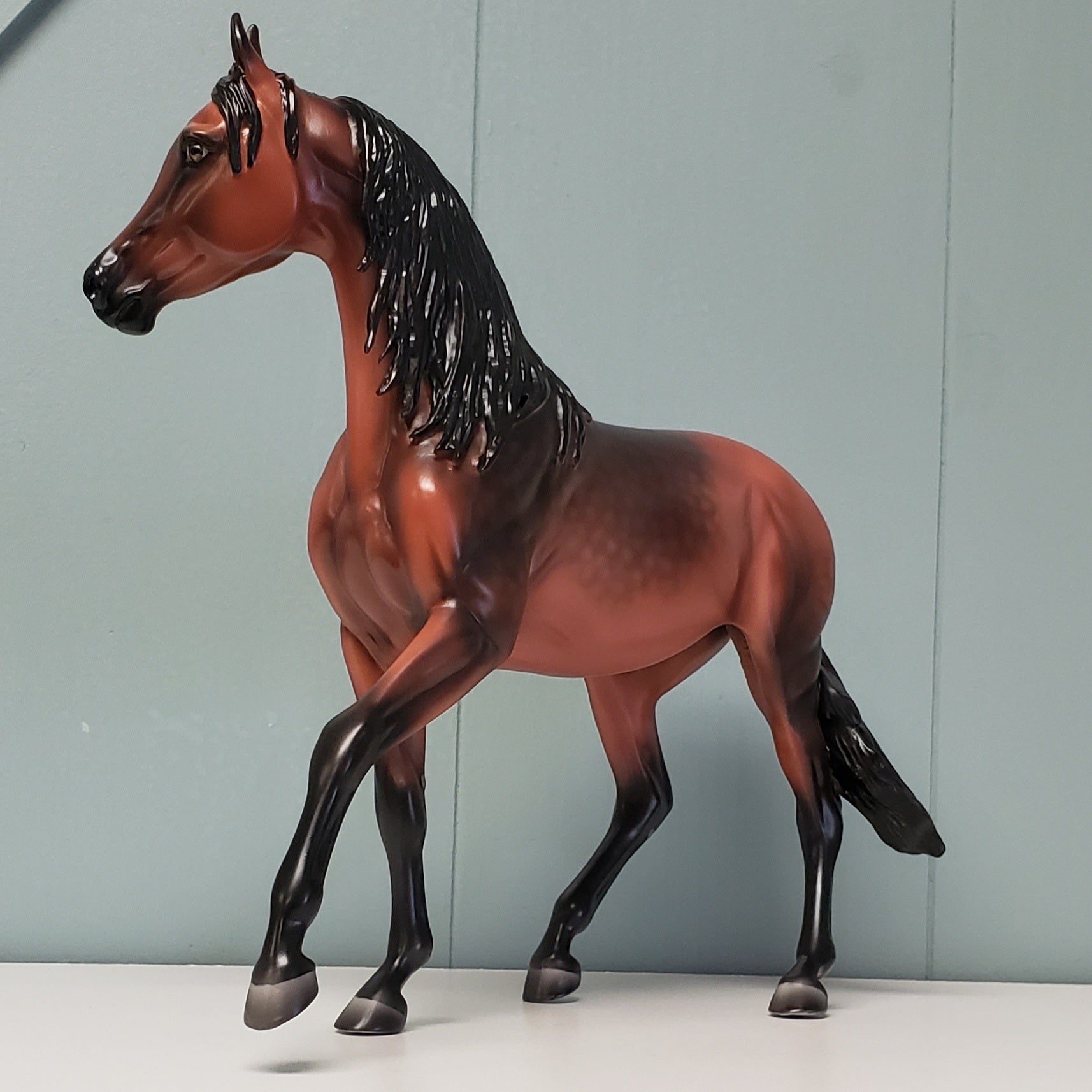 Red Lady OOAK Dappled Sooty Bay Custom Arab Mare By Ashley Palmer - Best Offer 4/23/24