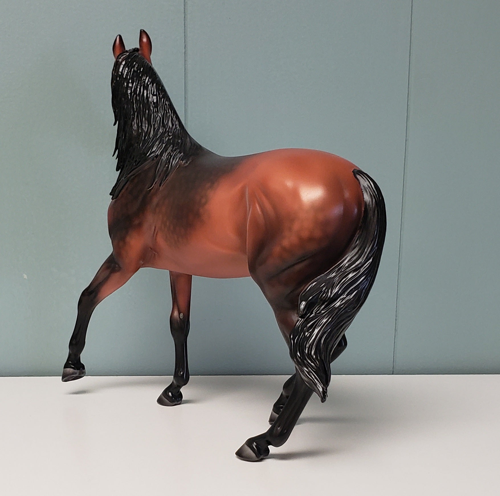 Red Lady OOAK Dappled Sooty Bay Custom Arab Mare By Ashley Palmer - Best Offer 4/23/24