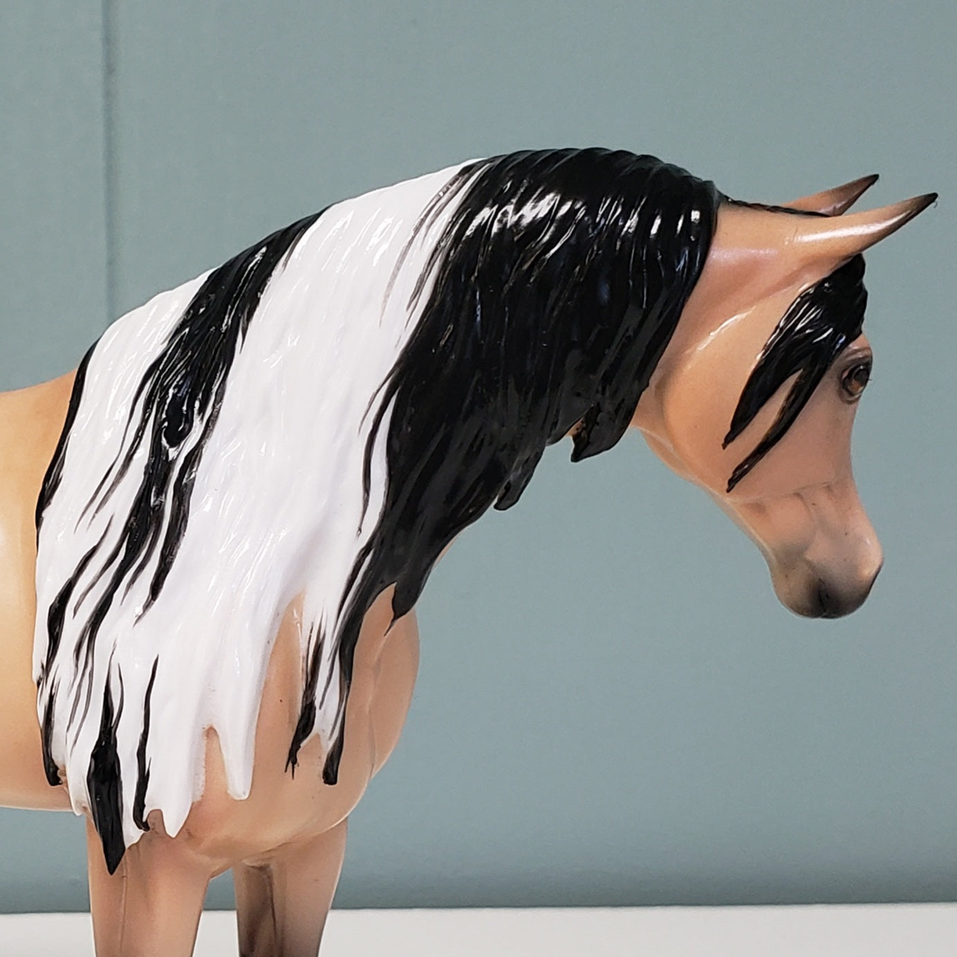 Katy OOAK Dappled Buckskin Tobiano Custom Arab Mare By Ellen Robbins - Best Offer 4/23/24