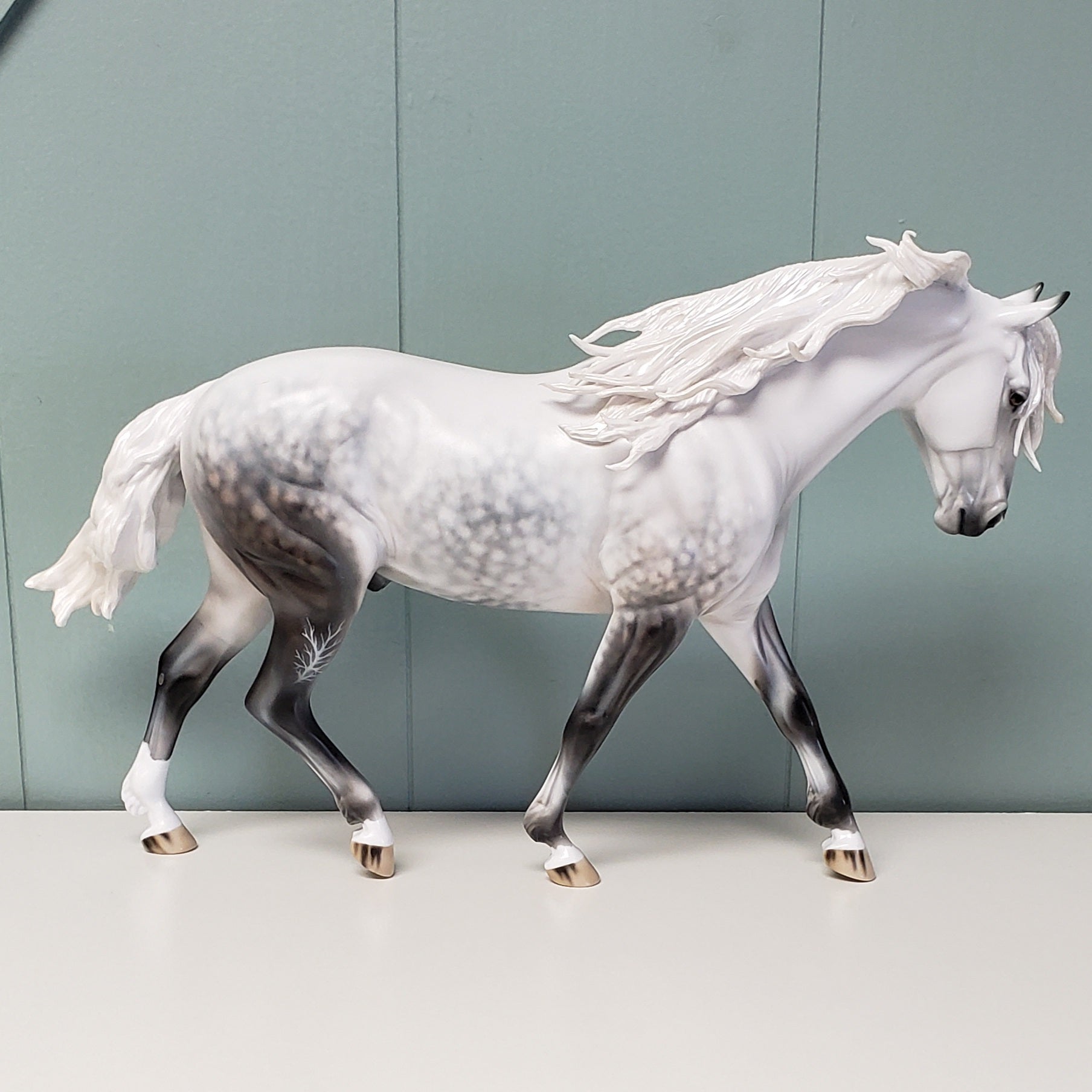 Laurenti OOAK Dappled Rose Grey Custom Irish Draught By Jess Hamill - Best Offer 4/23/24