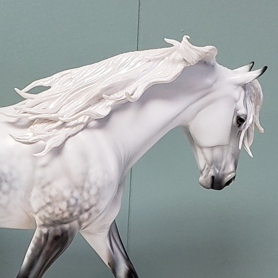 Laurenti OOAK Dappled Rose Grey Custom Irish Draught By Jess Hamill - Best Offer 4/23/24