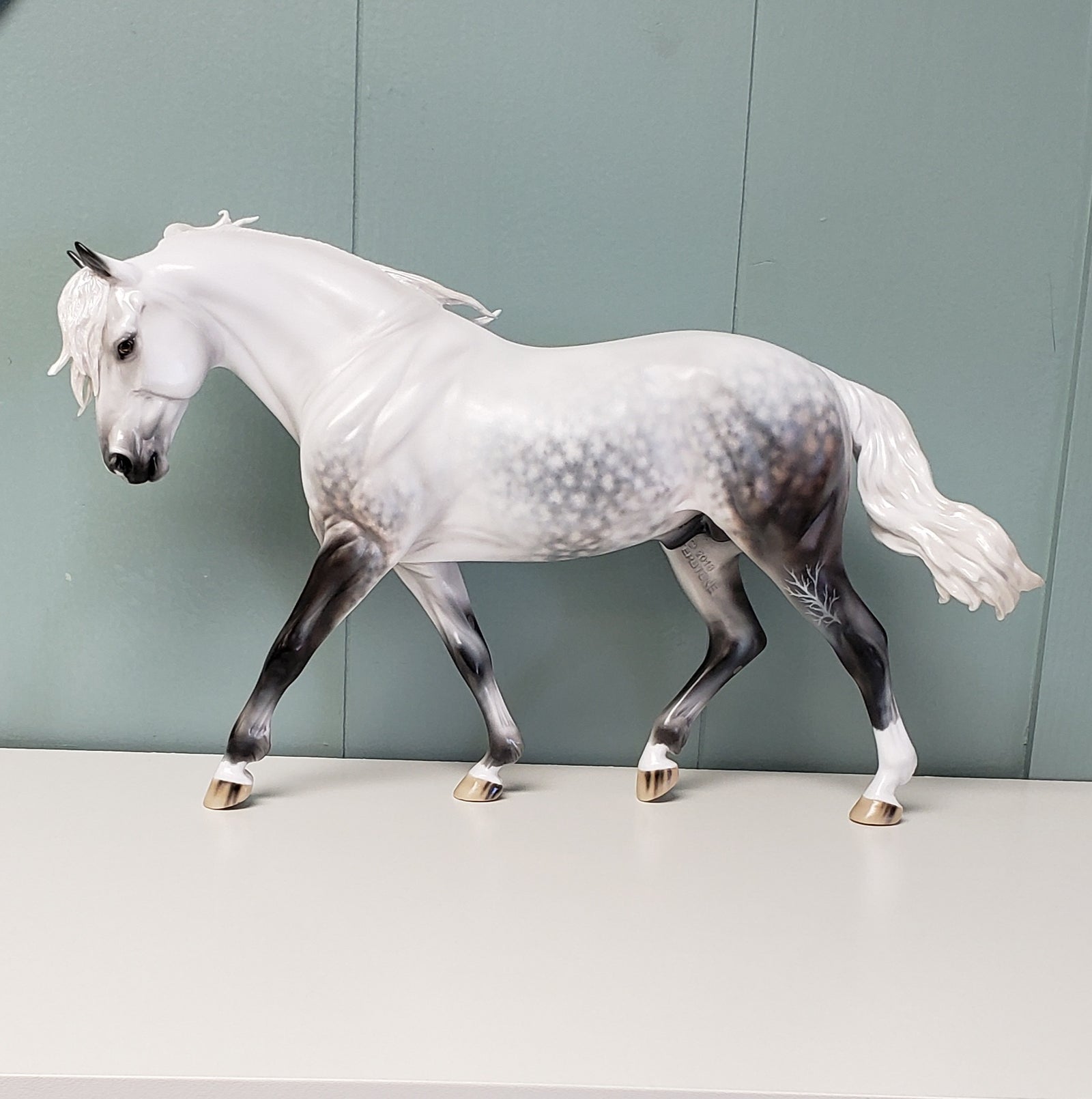 Laurenti OOAK Dappled Rose Grey Custom Irish Draught By Jess Hamill - Best Offer 4/23/24