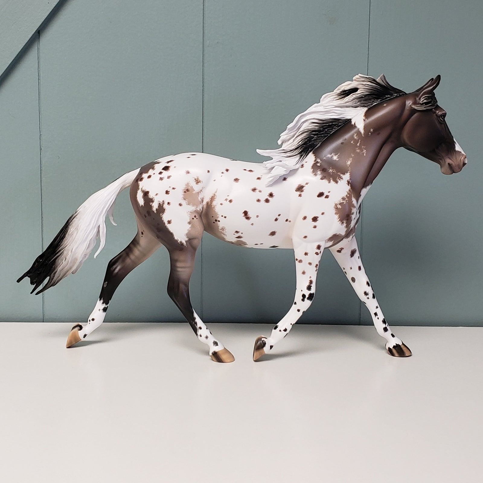 Yes And OOAK Silver Grulla Appaloosa Custom Palouse By Ellen Robbins - Best Offer 4/23/24