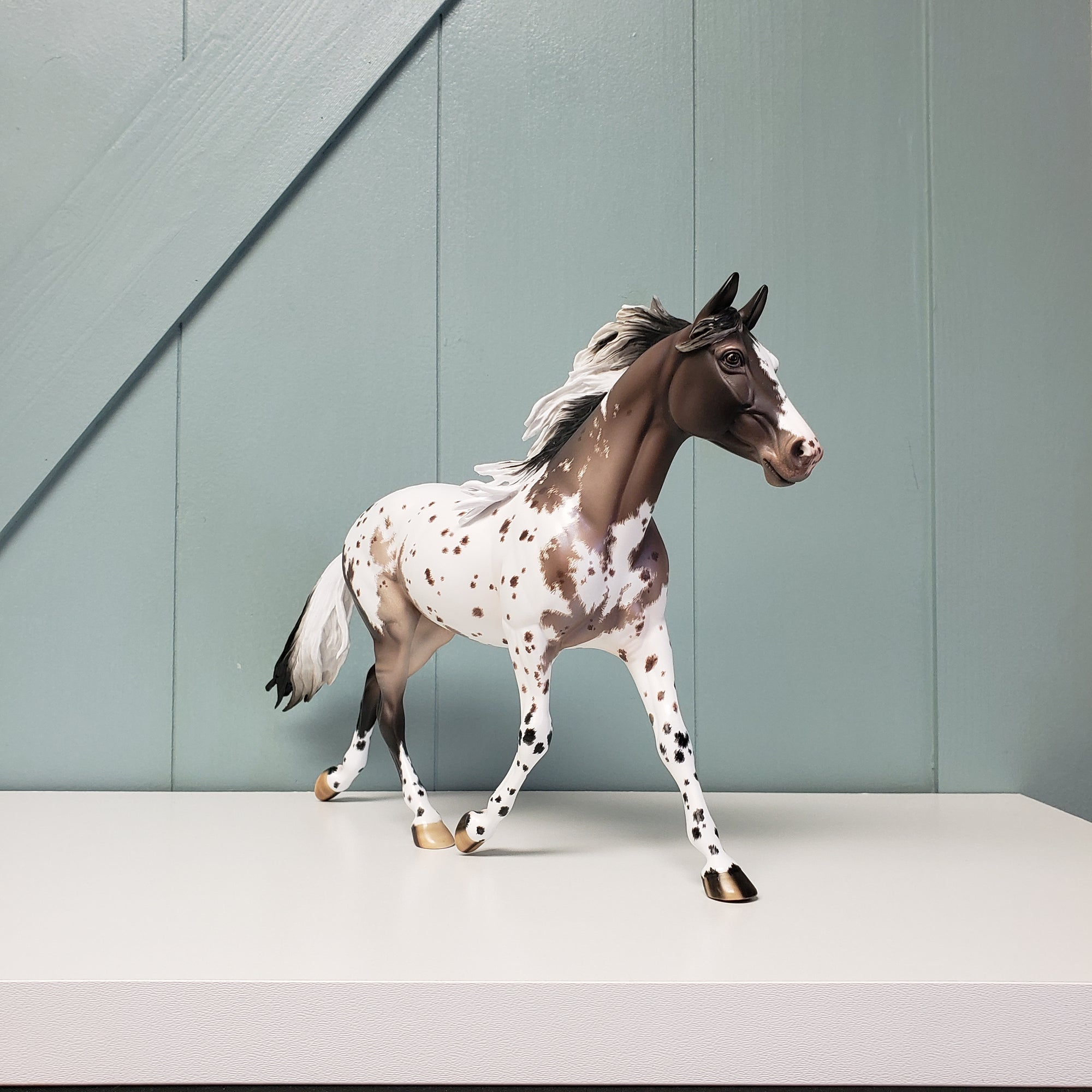 Yes And OOAK Silver Grulla Appaloosa Custom Palouse By Ellen Robbins - Best Offer 4/23/24