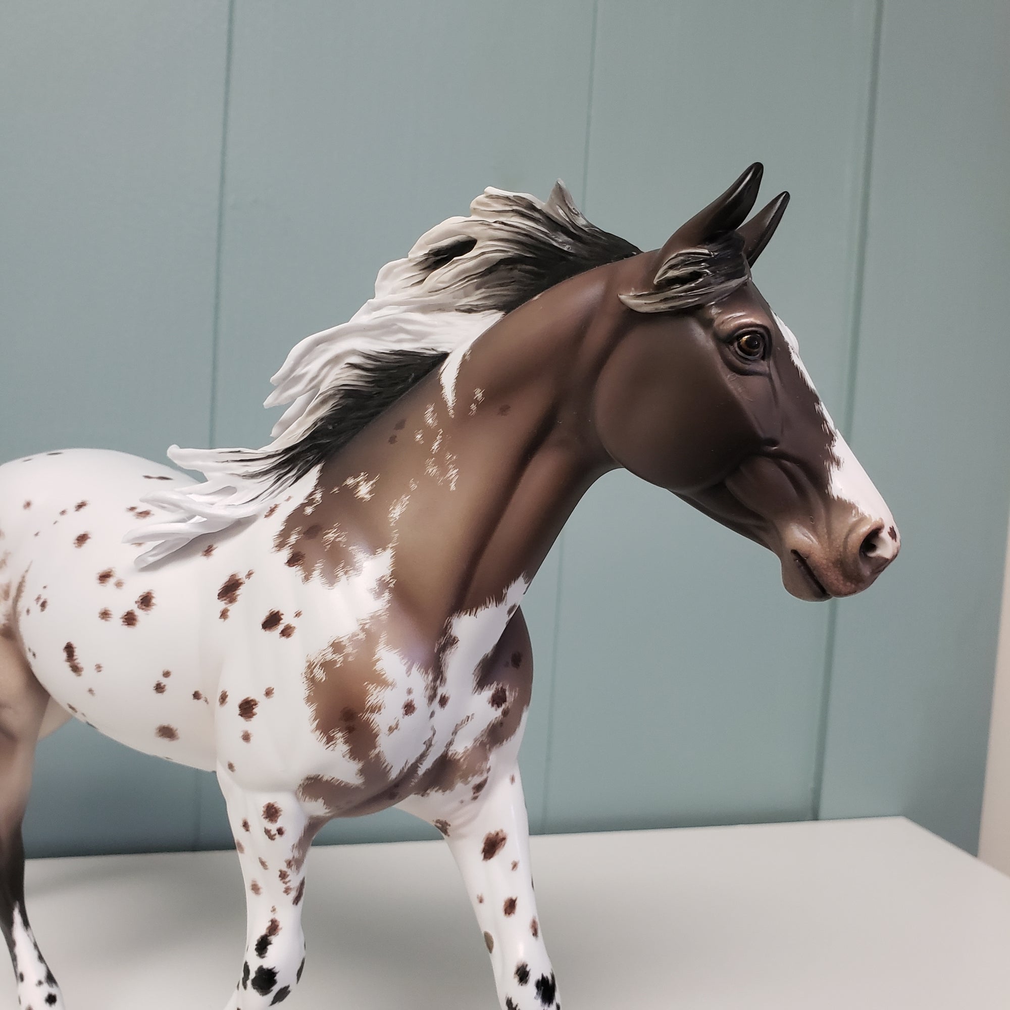 Yes And OOAK Silver Grulla Appaloosa Custom Palouse By Ellen Robbins - Best Offer 4/23/24