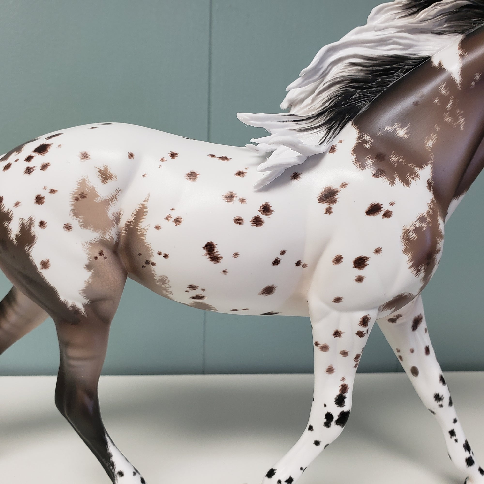 Yes And OOAK Silver Grulla Appaloosa Custom Palouse By Ellen Robbins - Best Offer 4/23/24