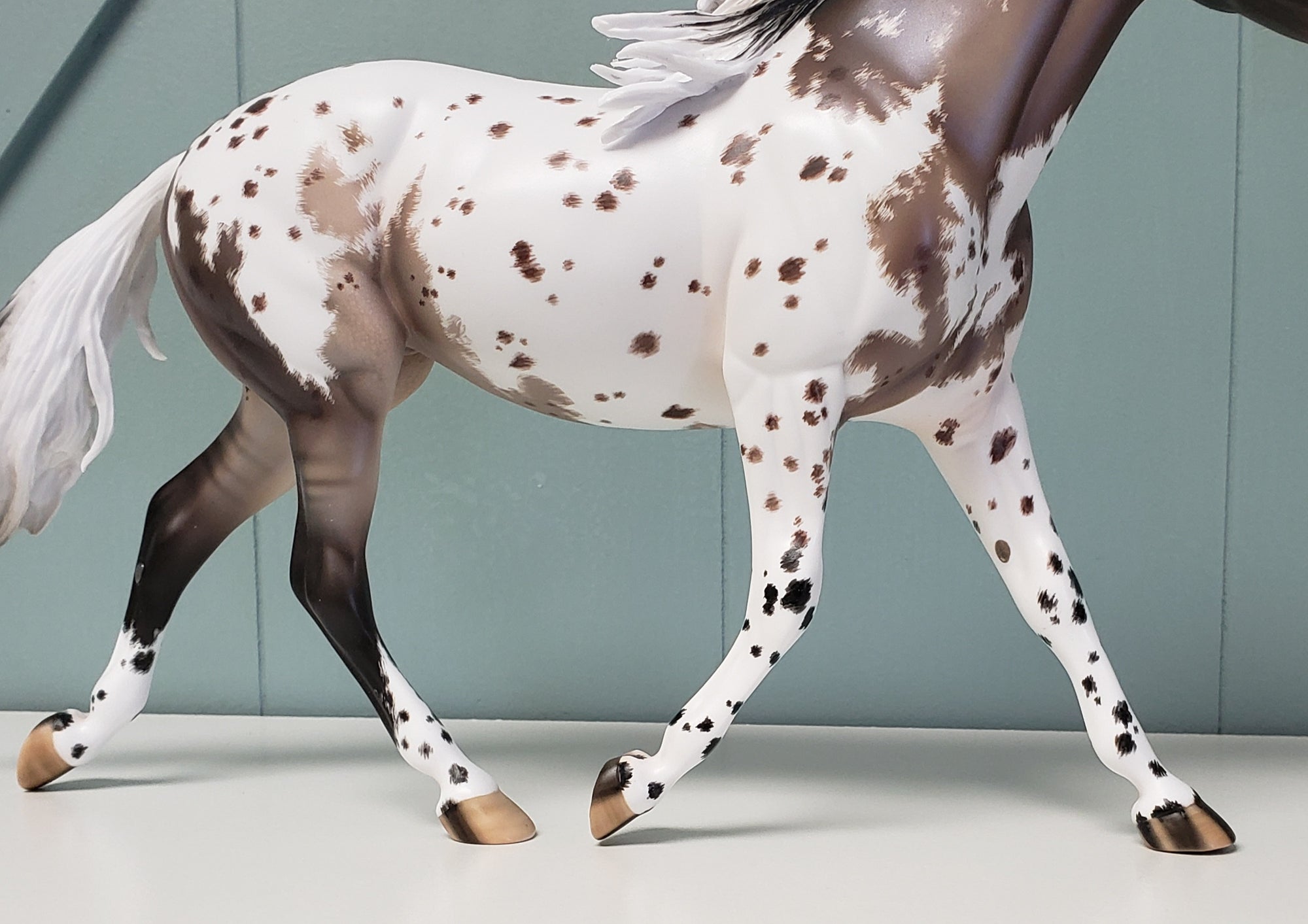 Yes And OOAK Silver Grulla Appaloosa Custom Palouse By Ellen Robbins - Best Offer 4/23/24