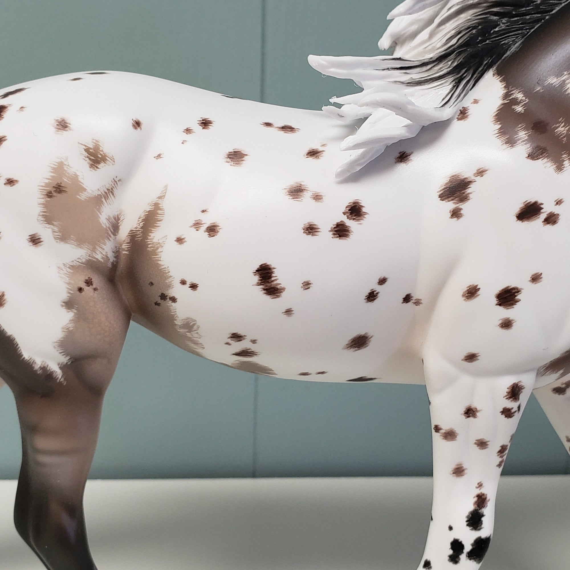 Yes And OOAK Silver Grulla Appaloosa Custom Palouse By Ellen Robbins - Best Offer 4/23/24