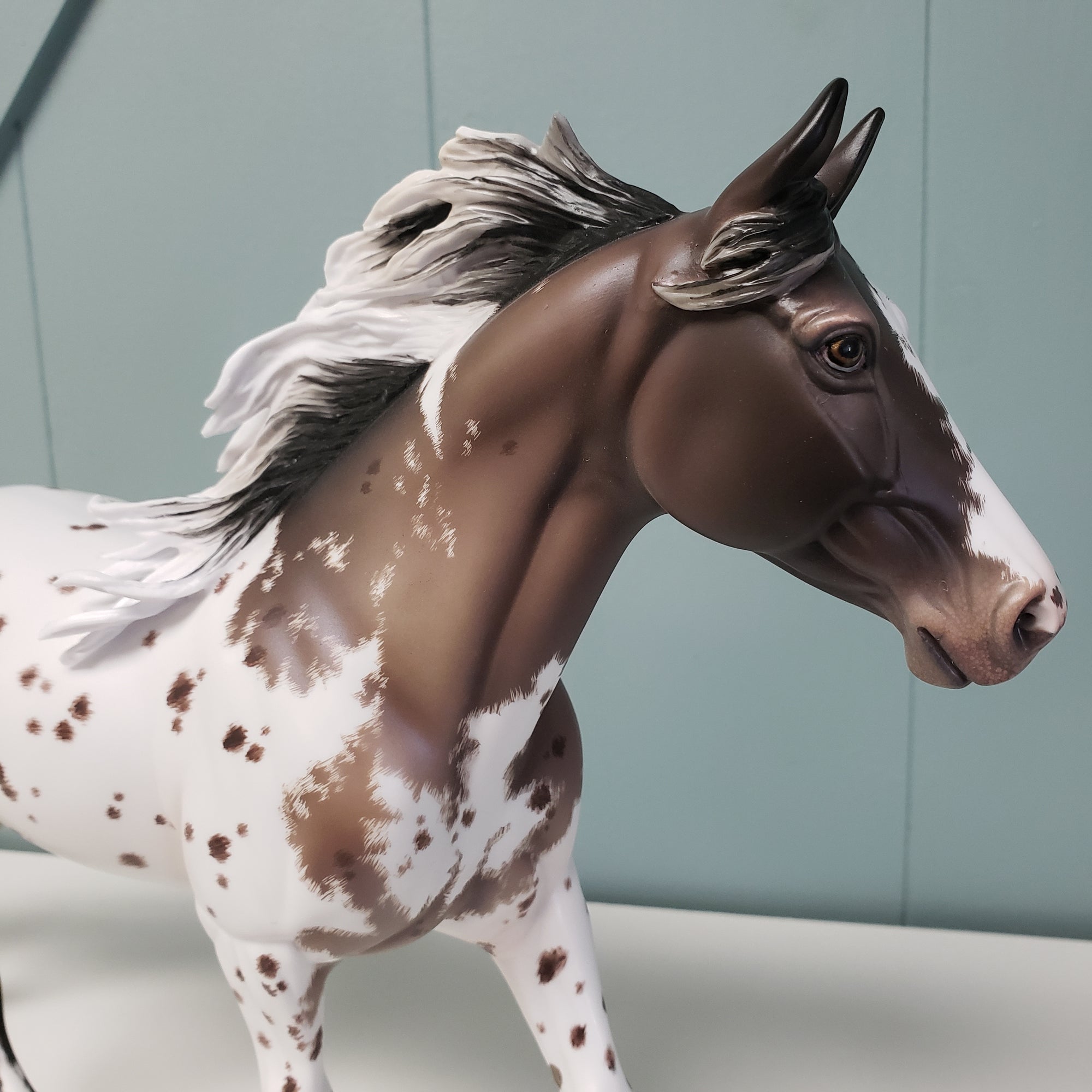 Yes And OOAK Silver Grulla Appaloosa Custom Palouse By Ellen Robbins - Best Offer 4/23/24