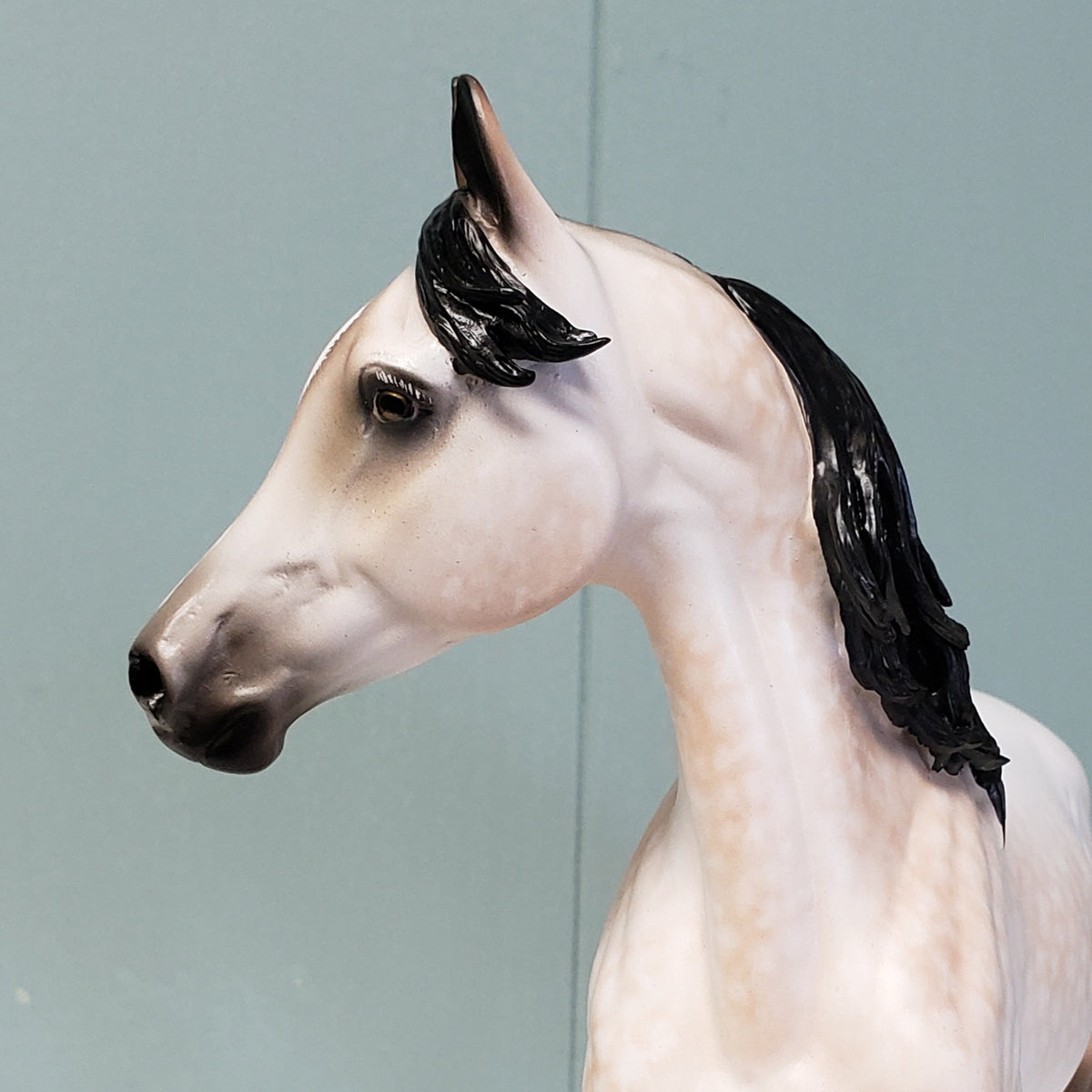 Baby I'll Wait OOAK Dappled Rose Grey Custom Arab Mare by Sheryl Leisure - Best Offer 4/23/24
