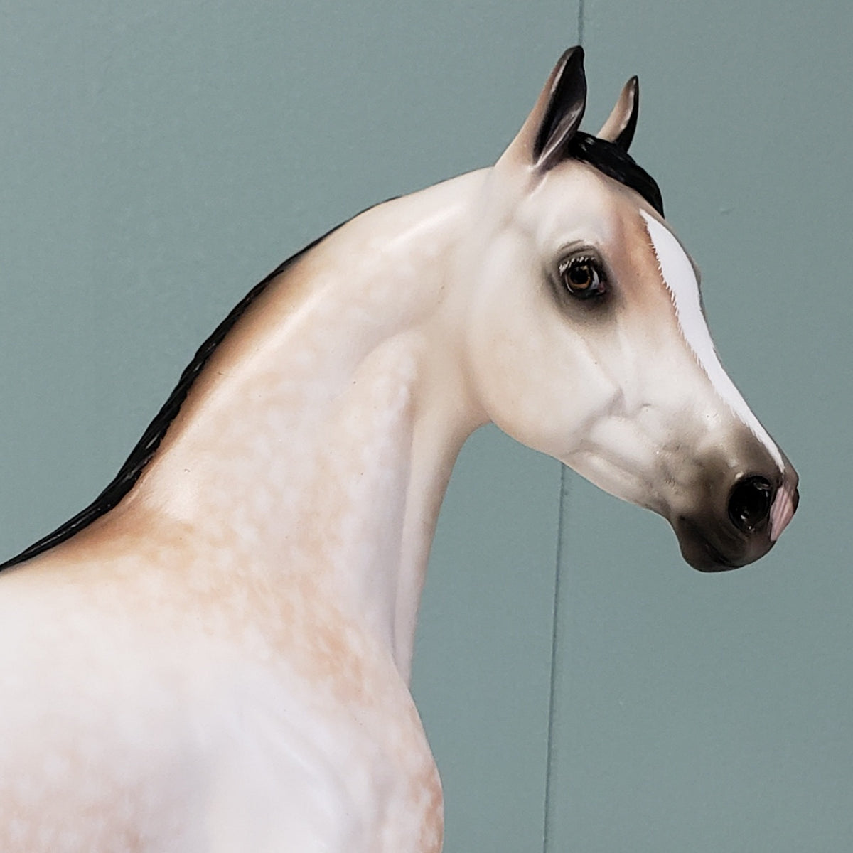 Baby I'll Wait OOAK Dappled Rose Grey Custom Arab Mare by Sheryl Leisure - Best Offer 4/23/24