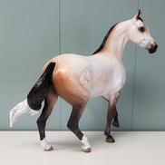 Baby I'll Wait OOAK Dappled Rose Grey Custom Arab Mare by Sheryl Leisure - Best Offer 4/23/24