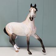 Baby I'll Wait OOAK Dappled Rose Grey Custom Arab Mare by Sheryl Leisure - Best Offer 4/23/24