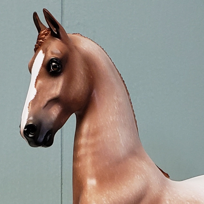 Goldkenn OOAK Roan Custom Saddlebred by Sheryl Leisure - Best Offer 4/23/24