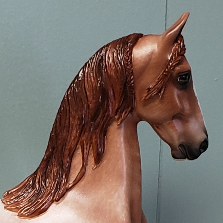 Goldkenn OOAK Roan Custom Saddlebred by Sheryl Leisure - Best Offer 4/23/24