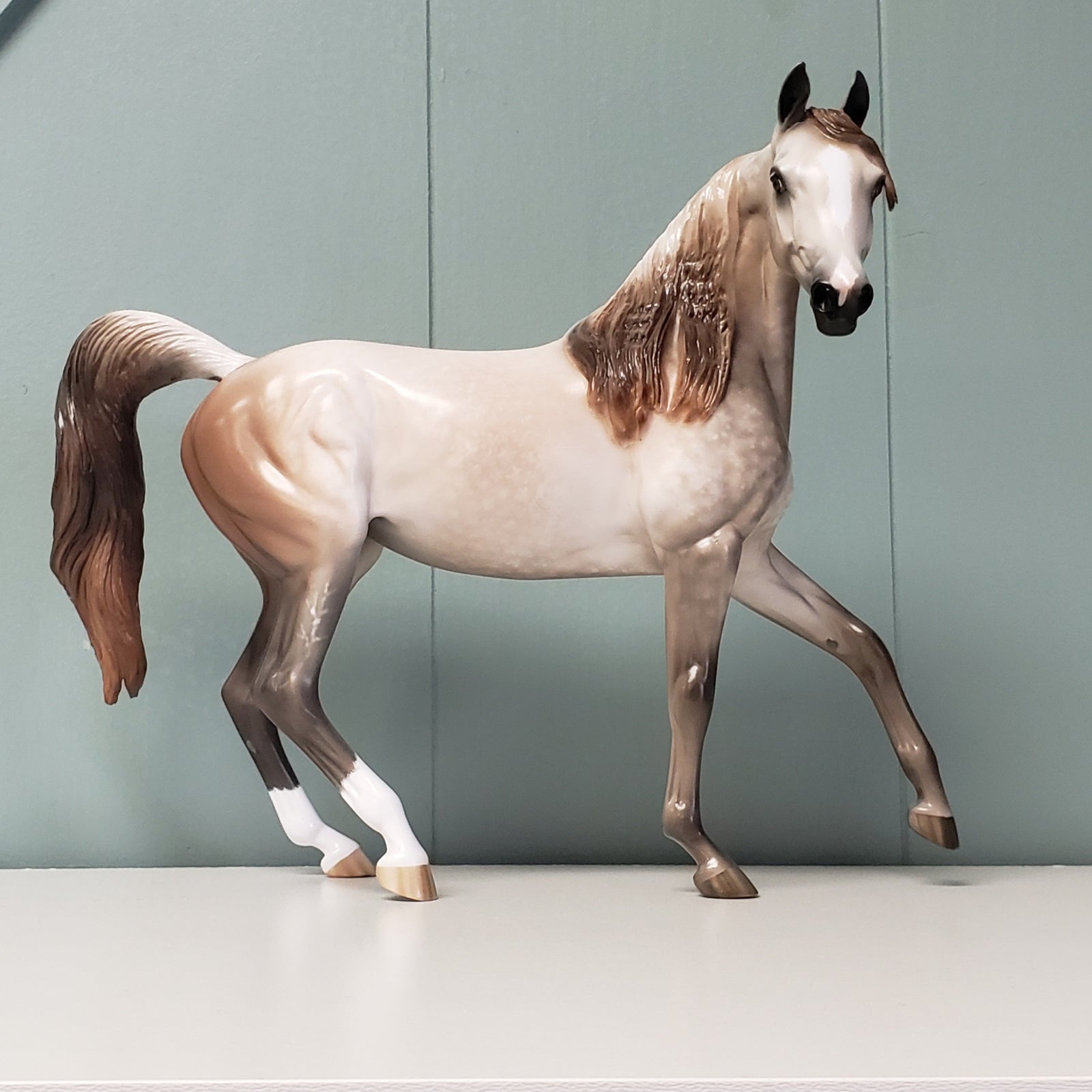 Posh OOAK Dappled Rose Gray Arabian Mare By Sheryl Leisure Best Offers 4/30/24