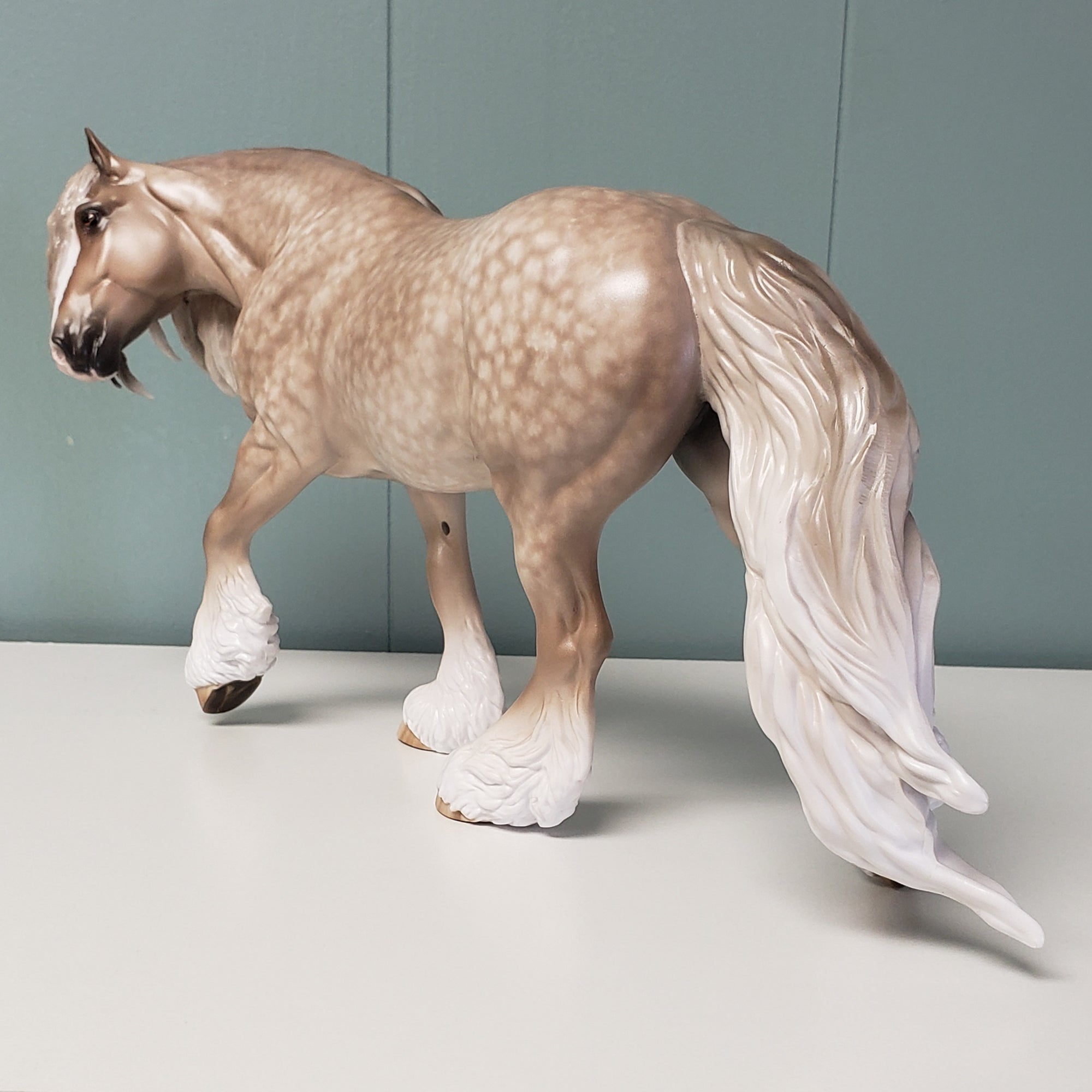 Heavenly Affection OOAK Silver Dapple Custom Irish Cob By Sheryl Leisure Best Offers 4/30/24